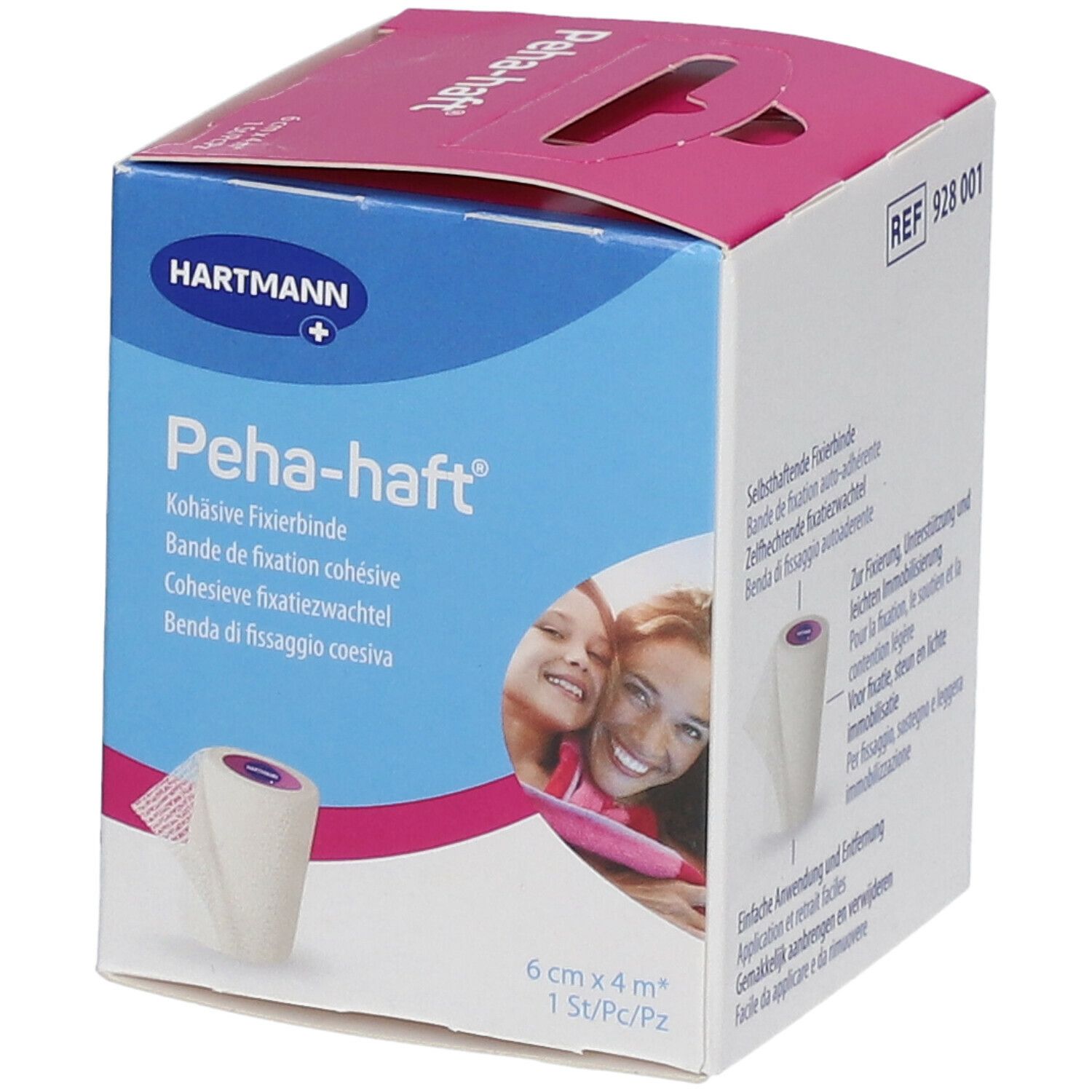 Hartmann Peha-Haft® Bandes de fixation cohésives 6 cm x 4 m 928001