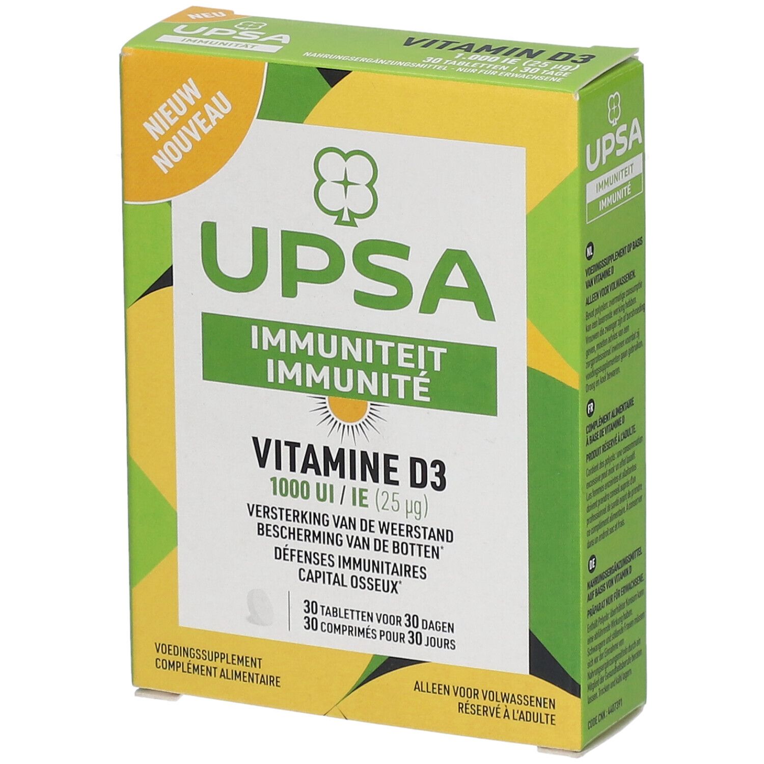 UPSA-D Immunity Vitamine D3 1000UI / EI