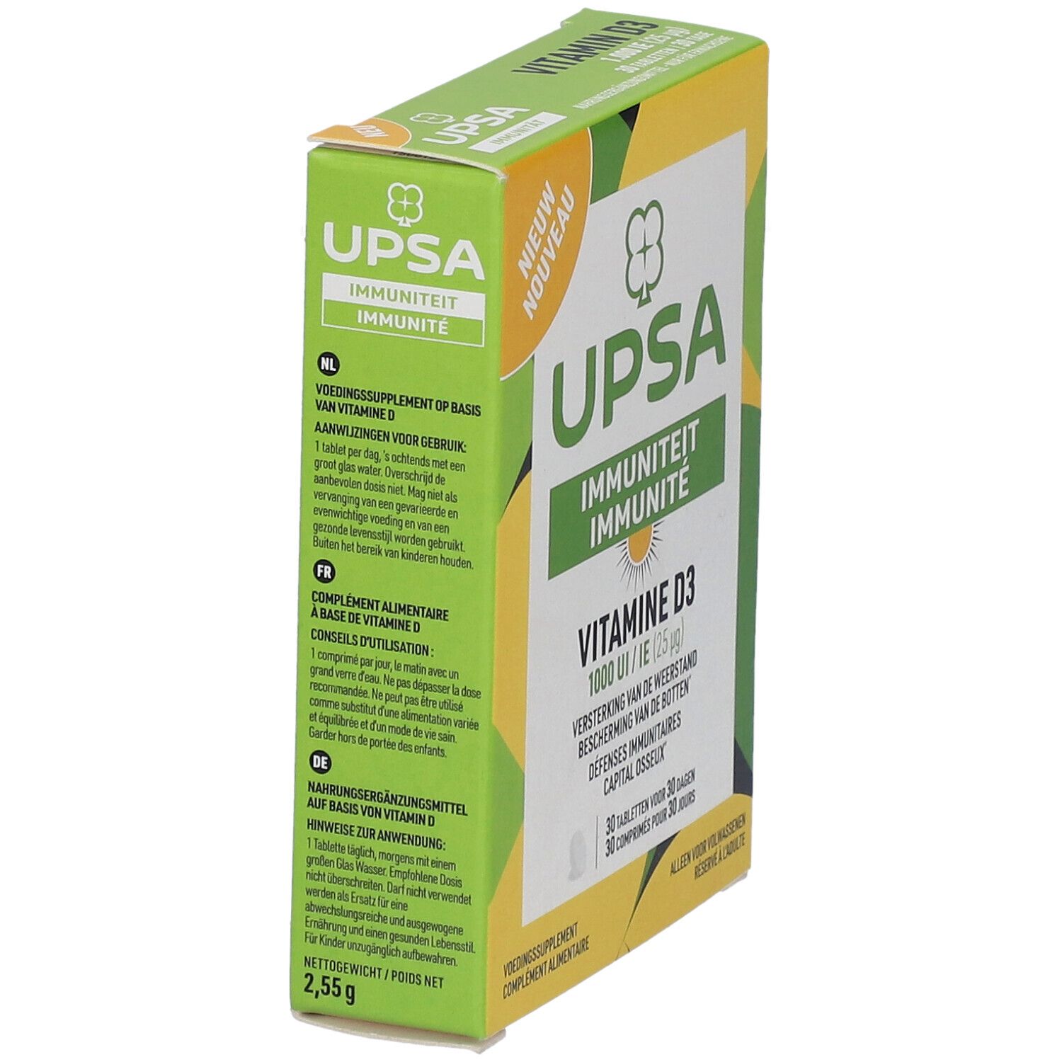 UPSA-D Immunity Vitamine D3 1000UI / EI