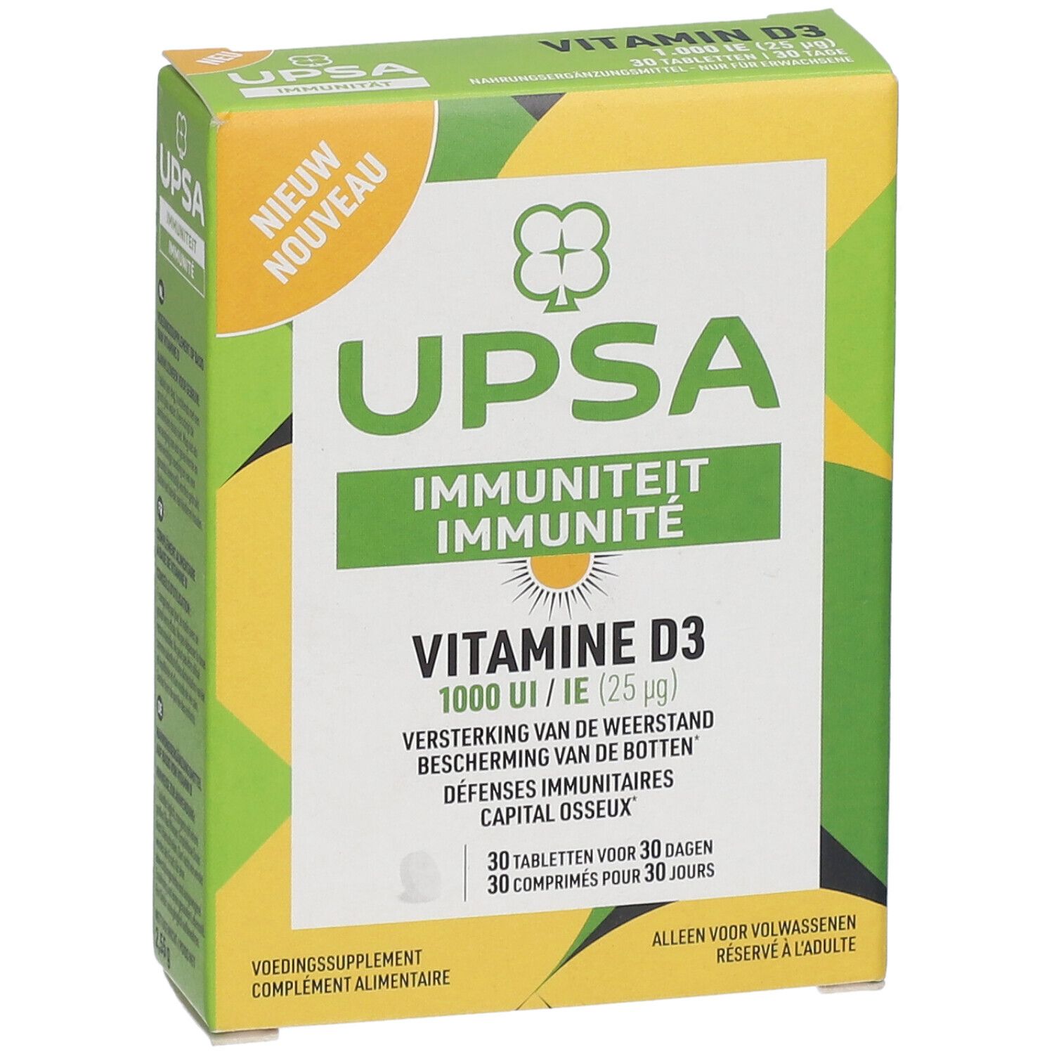 UPSA-D Immunity Vitamine D3 1000UI / EI