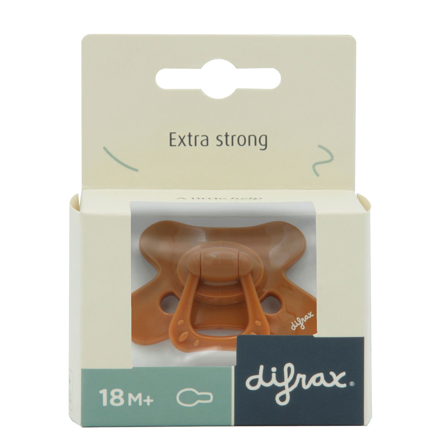 Difrax Sucette Natural Cinnamon 20 Mois+