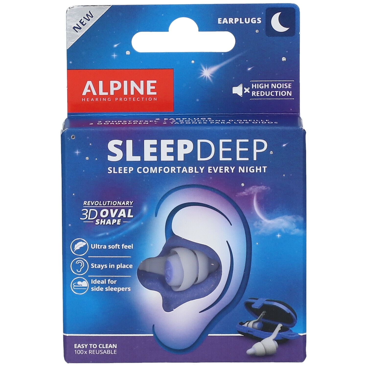 Alpine SleepDeep Bouchons d'Oreille
