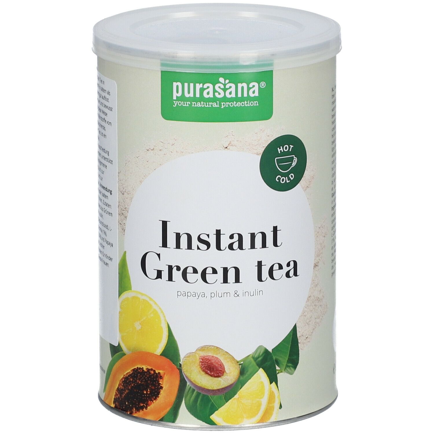 Purasana® Instant Green Tea Papaye Prune