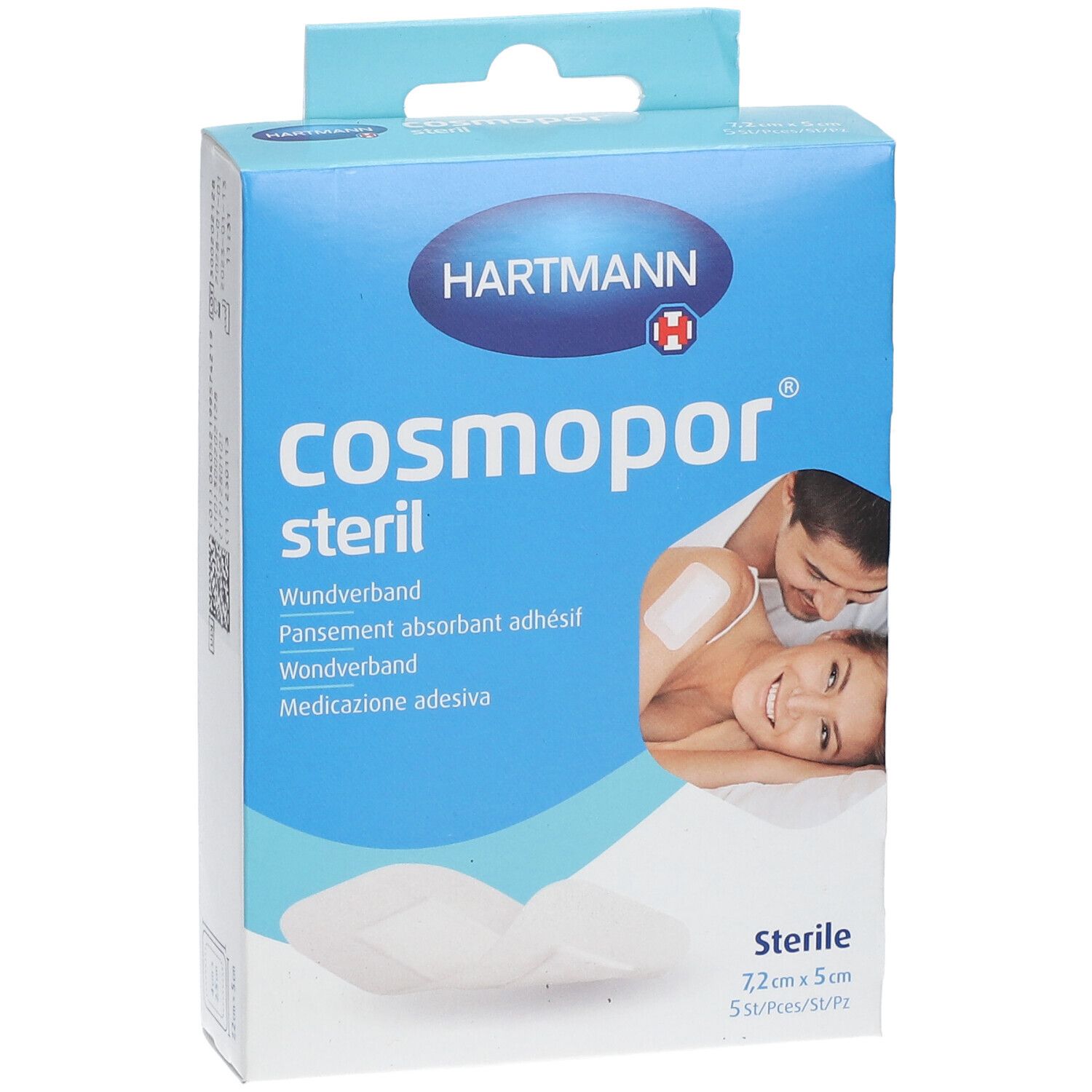 Hartmann Cosmopor® Steril Wondverband 7,2 cm x 5 cm 901040