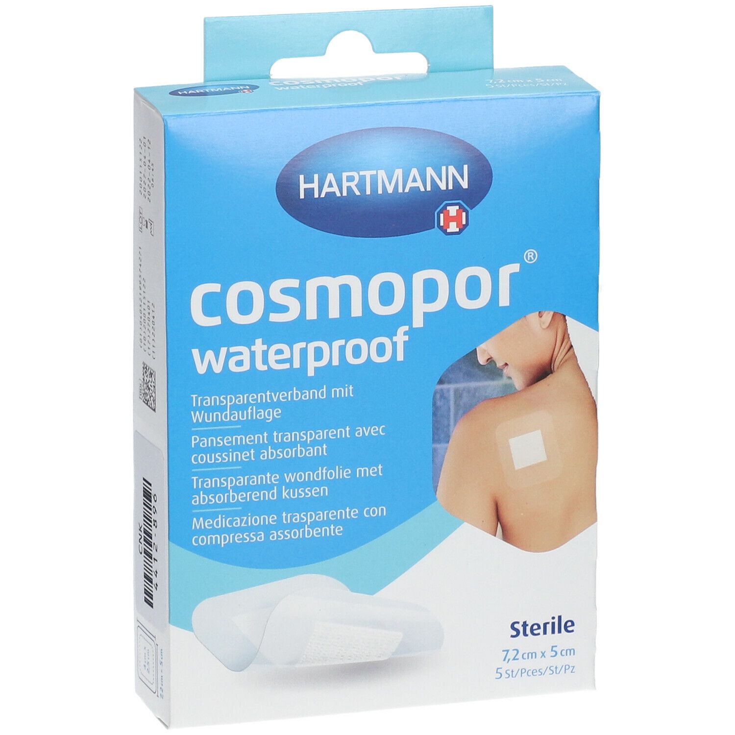 Hartmann Cosmopor® Pansement Waterproof 7,2 cm x 5 cm 901980