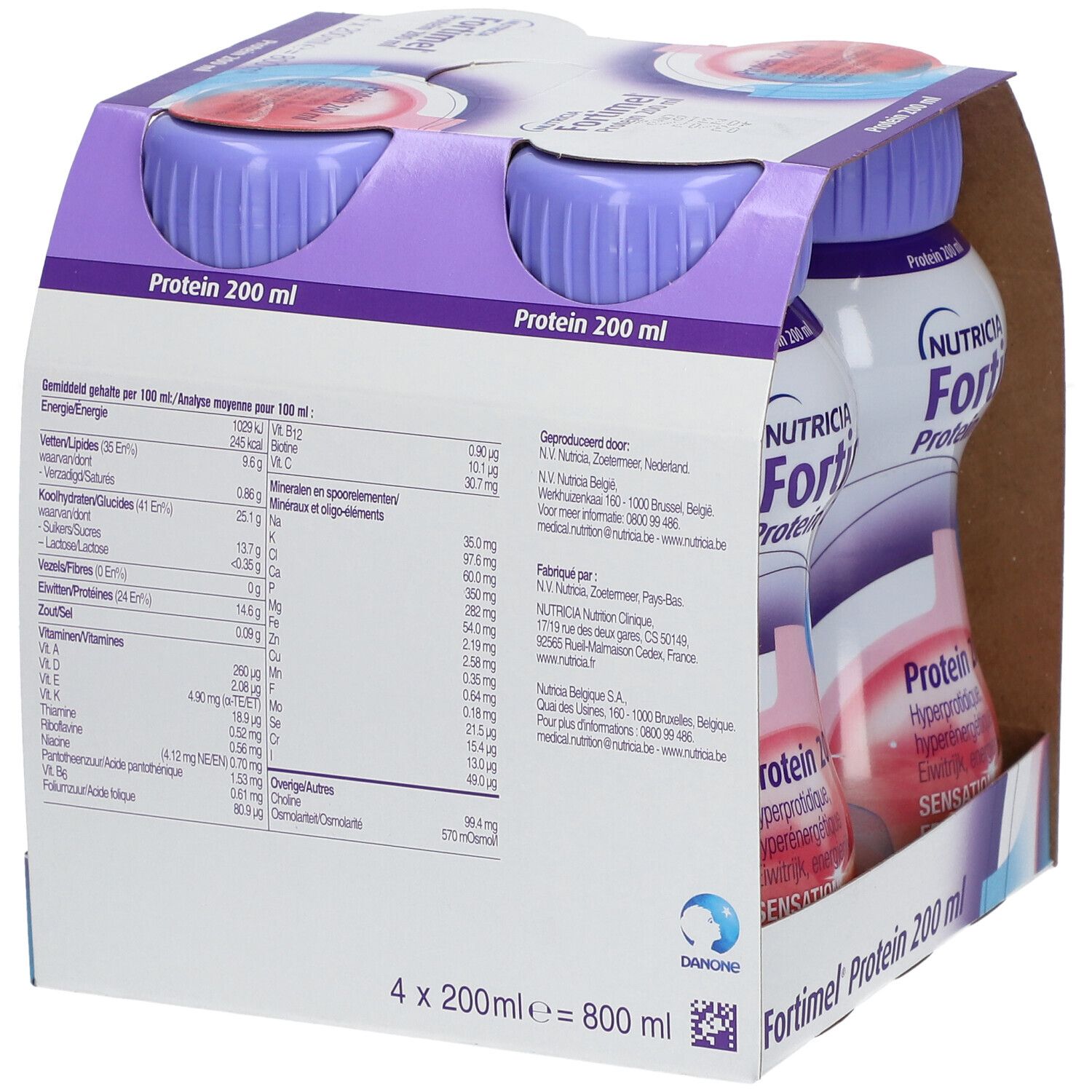 Fortimel Protein Fraise