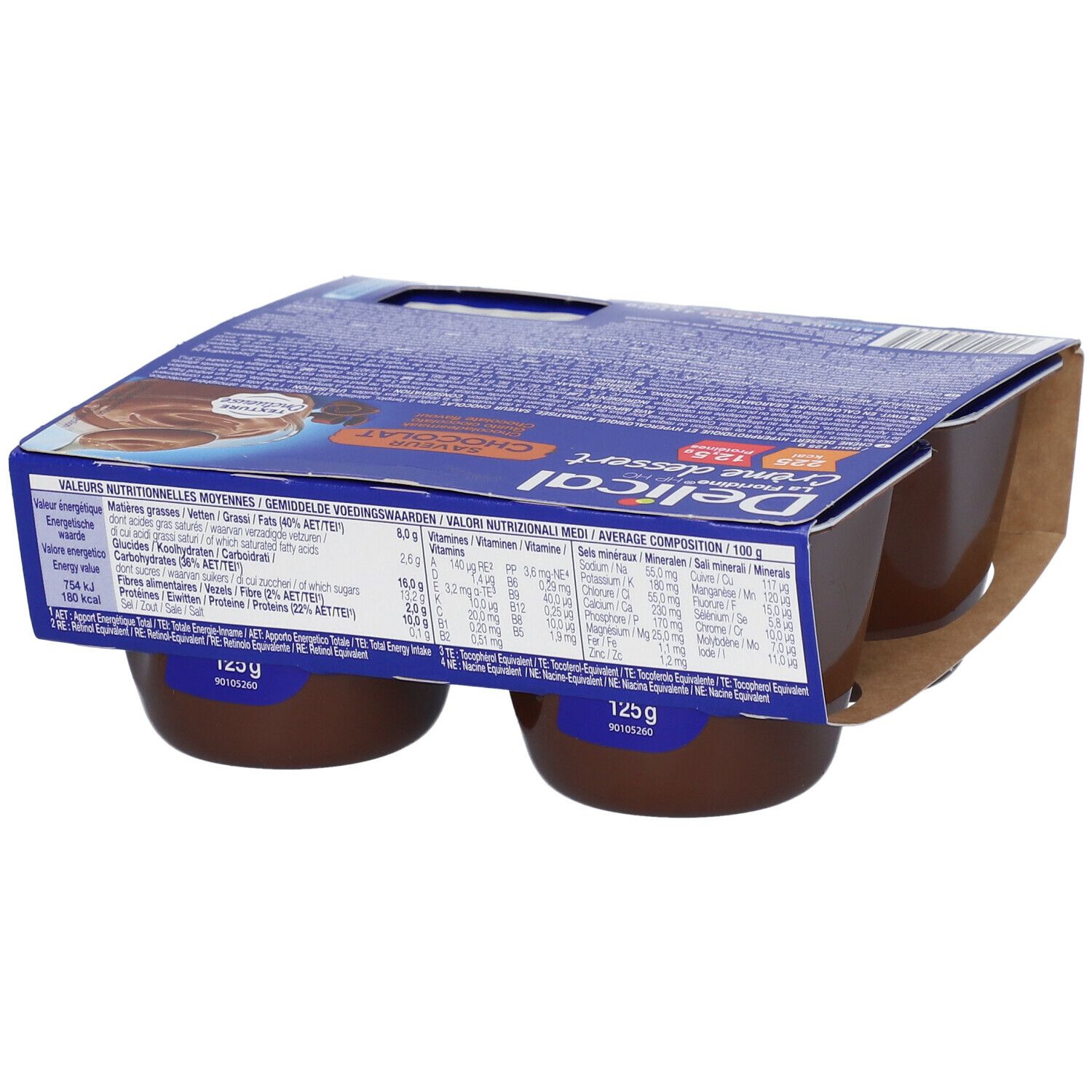 Delical La Floridine Creme Dessert Chocolade