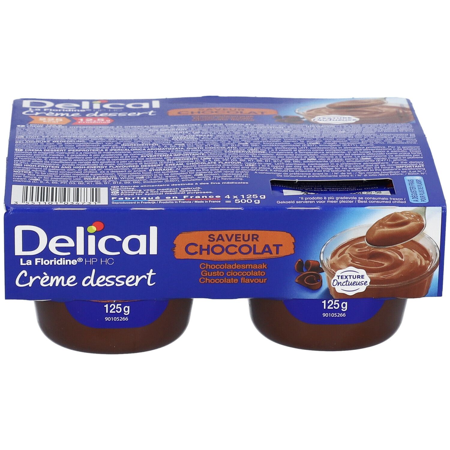 Delical La Floridine Creme Dessert Chocolade