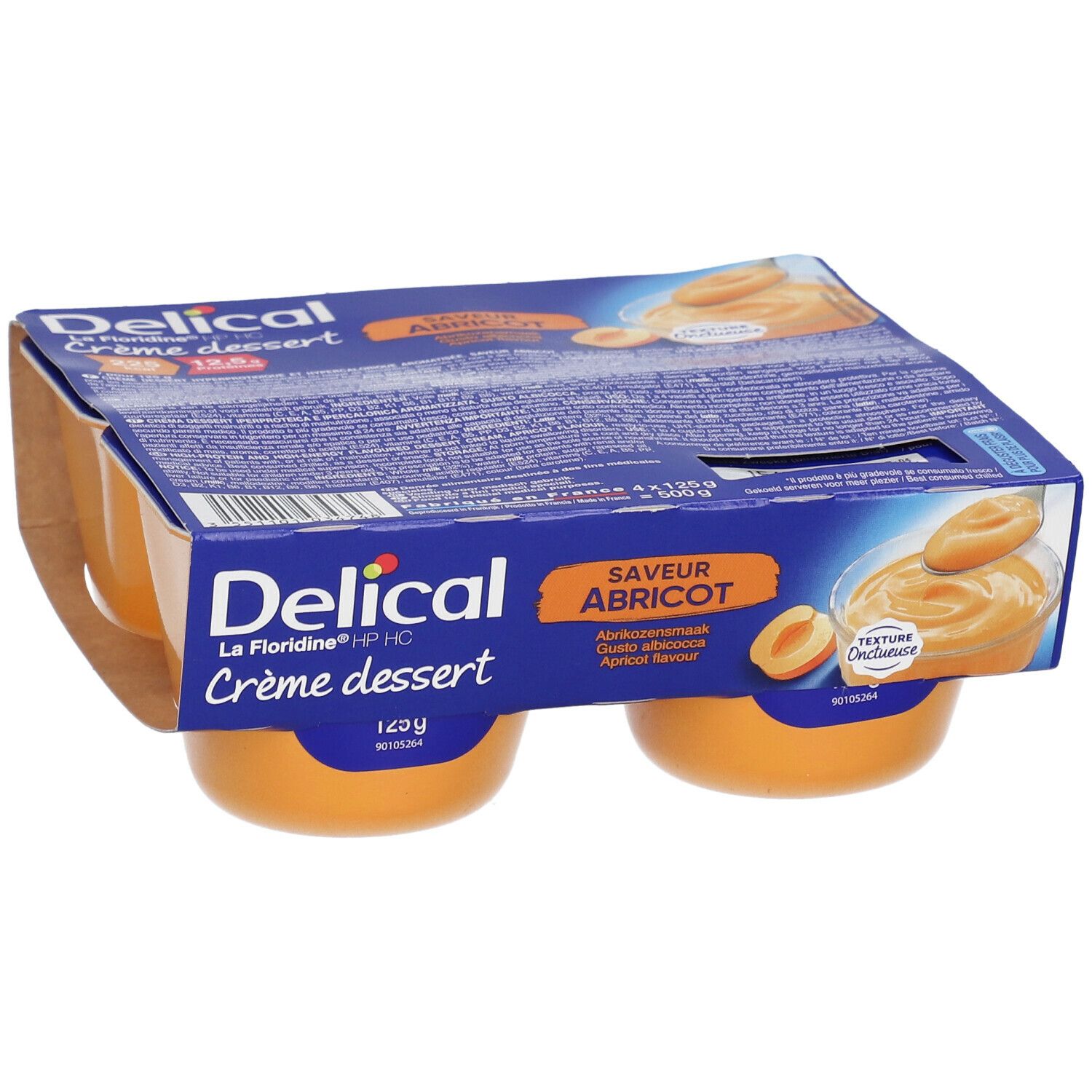 Delical La Floridine Creme Dessert Abrikoos