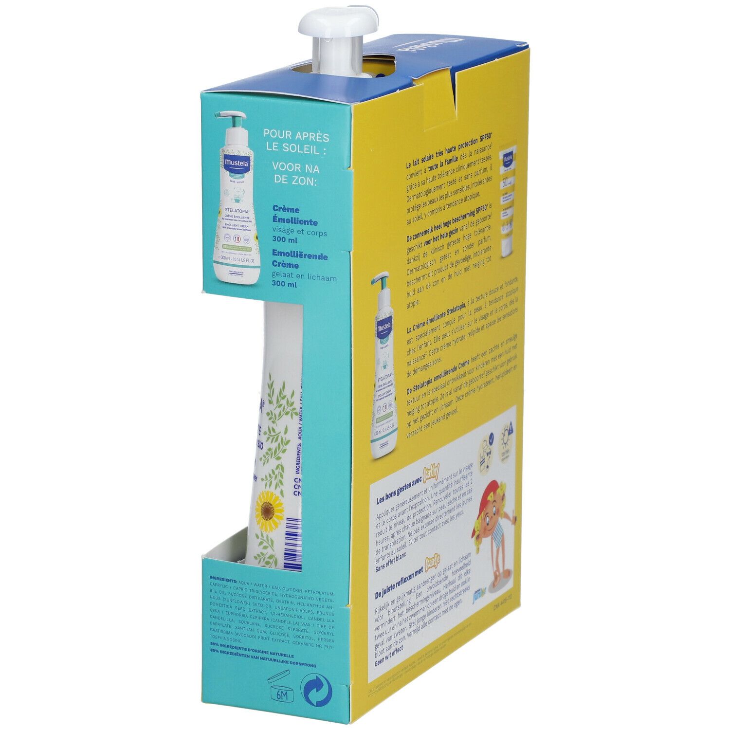 MUSTELA® Kit de protection solaire SPF50+