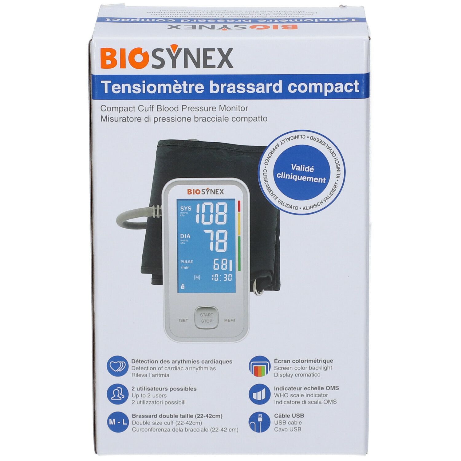 Biosynex Bloeddrukmeter Compact