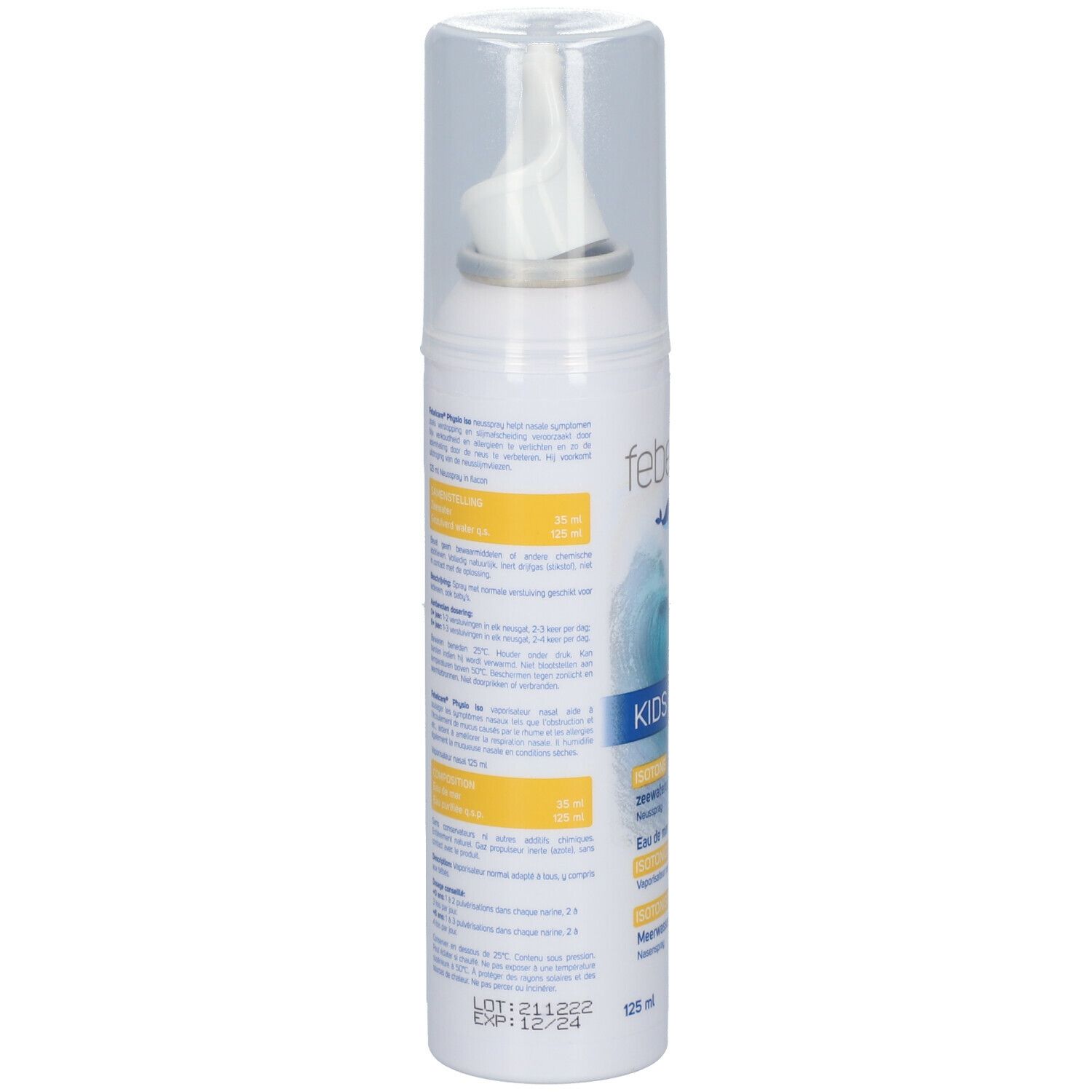 Febelcare Physio Kids Iso Neusspray Verlaagde Prijs PROMO