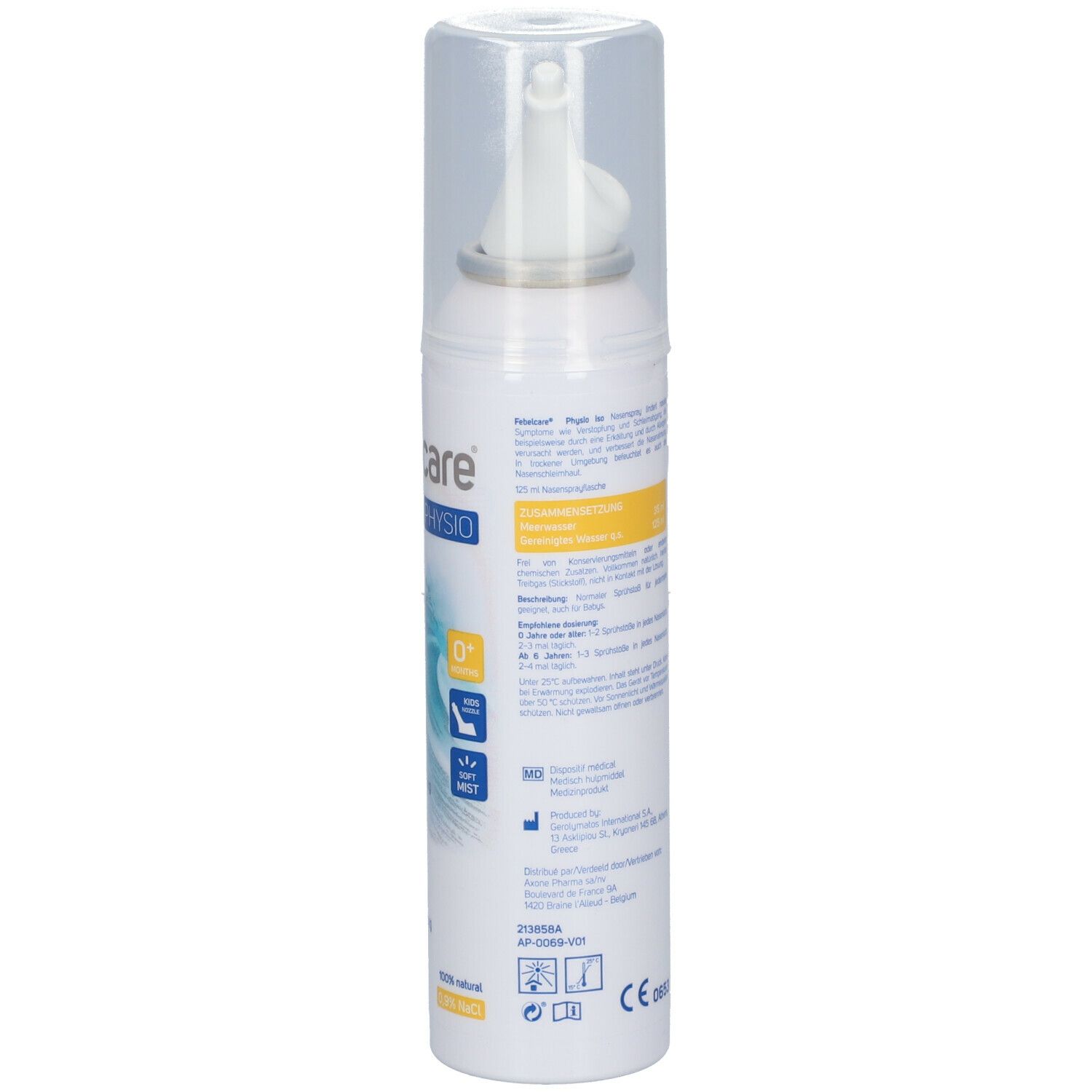 Febelcare Physio Kids Iso Neusspray Verlaagde Prijs PROMO