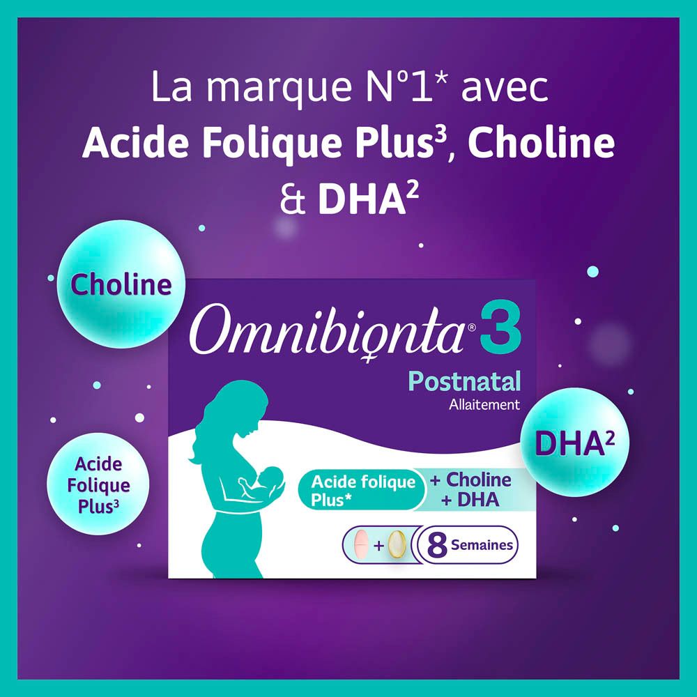 Omnibionta® Postnatal 3 | Borstvoeding