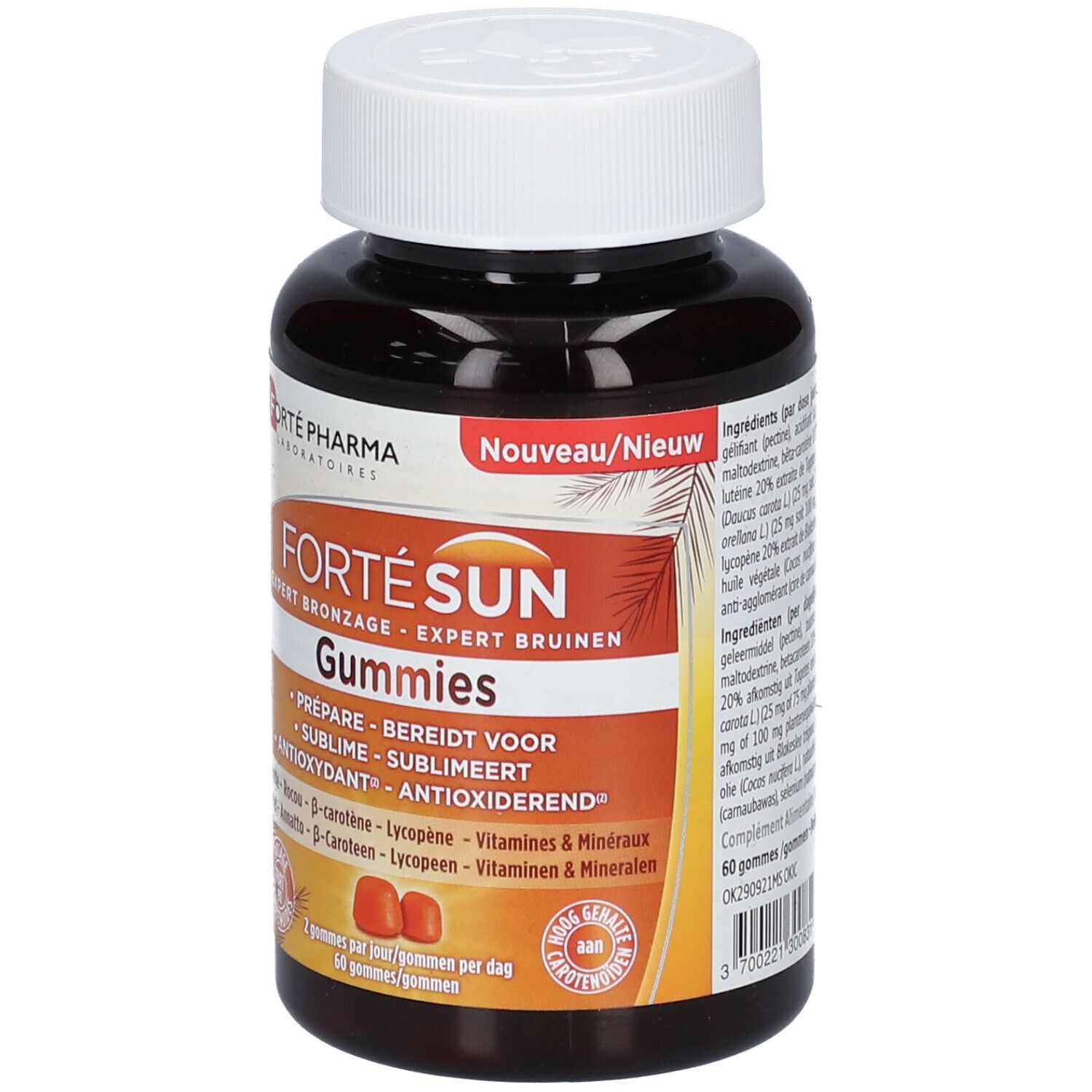 Forté Pharma Fortésun Expert Bronzage Gummies