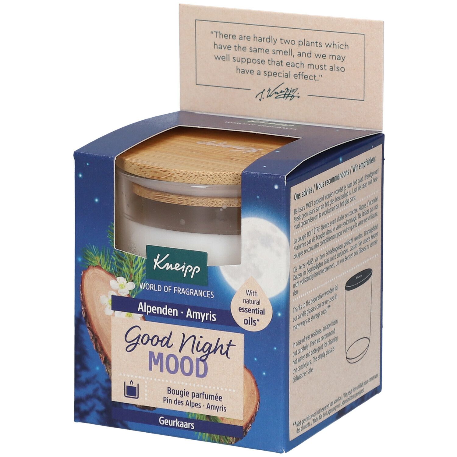 Kneipp Good Night Mood Bougie Parfumée