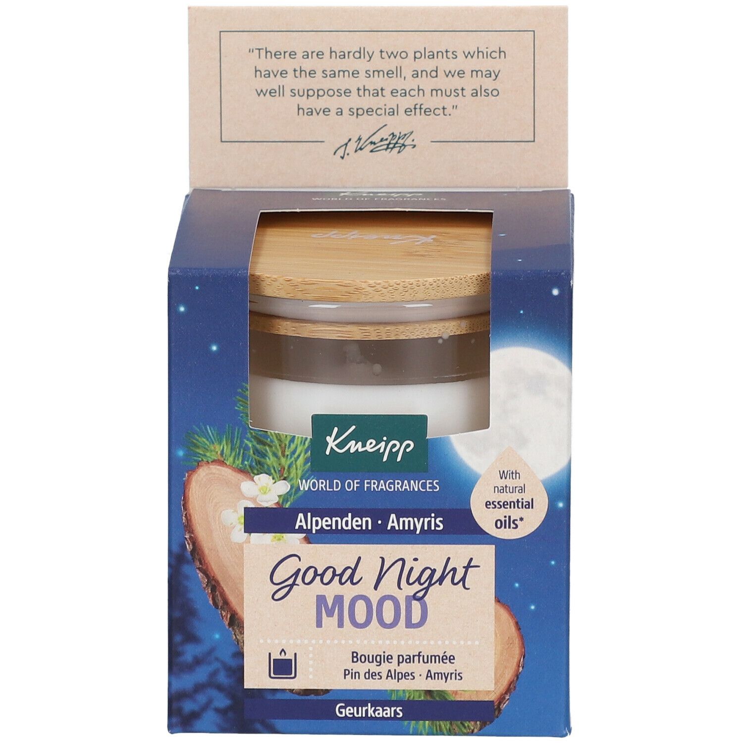 Kneipp Good Night Mood Bougie Parfumée