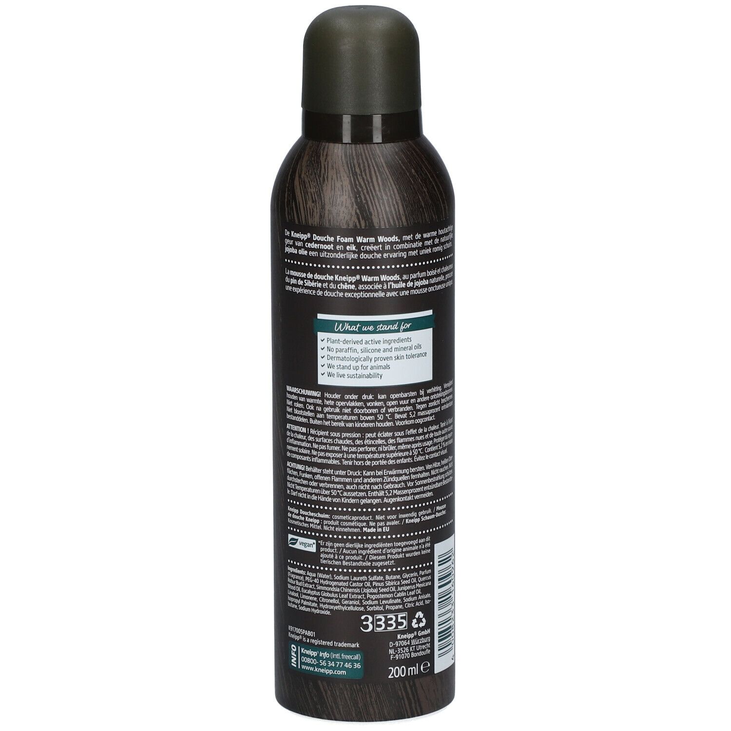 Kneipp Men Warm Woods Douche Foam
