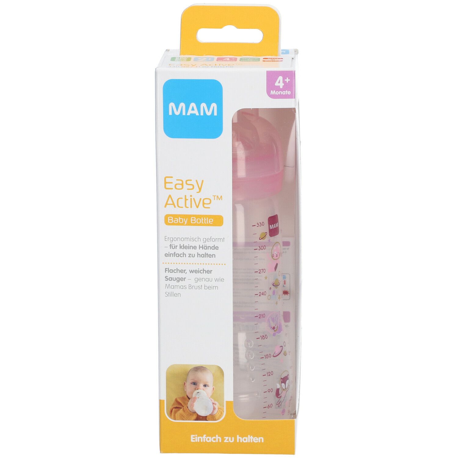 MAM Easy Active™ Zuigfles Girl 4 Maanden+