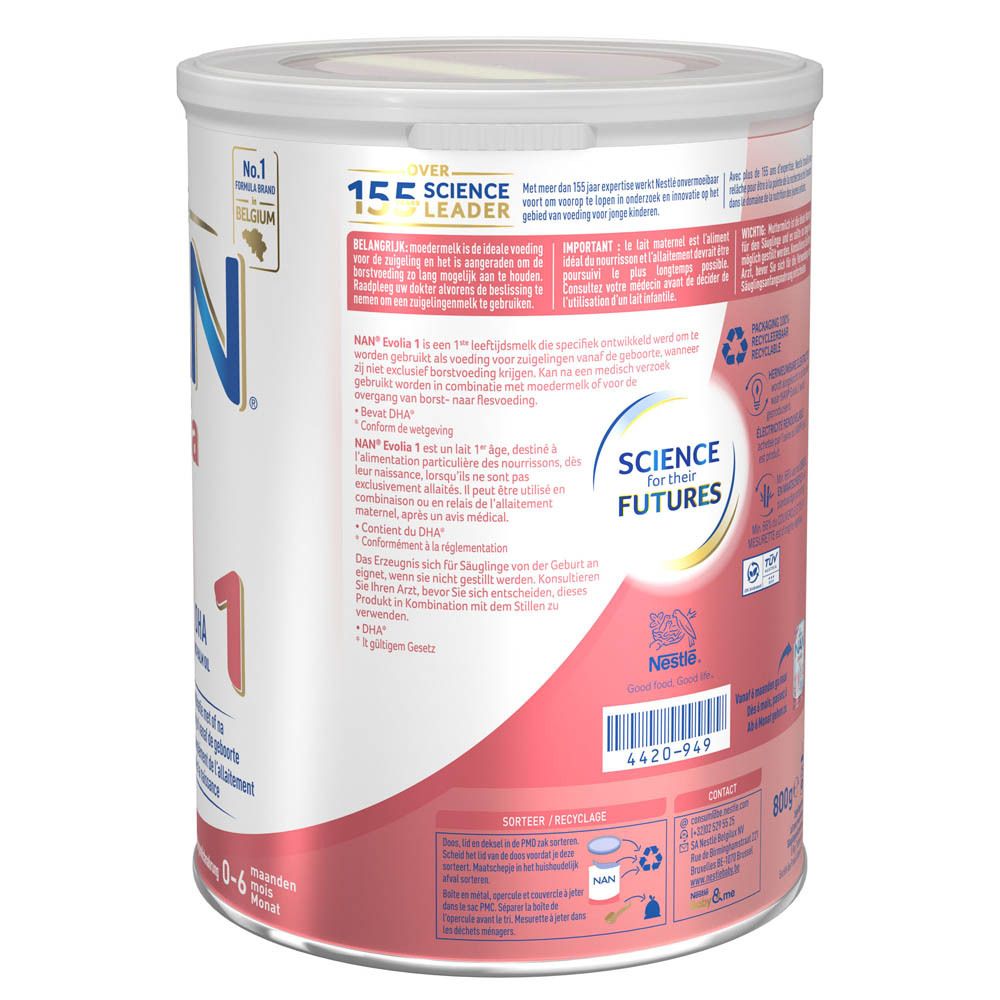 Nestlé® NAN® Evolia 1