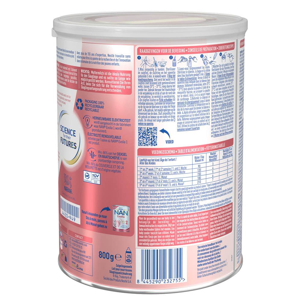 Nestlé® NAN® Evolia 1