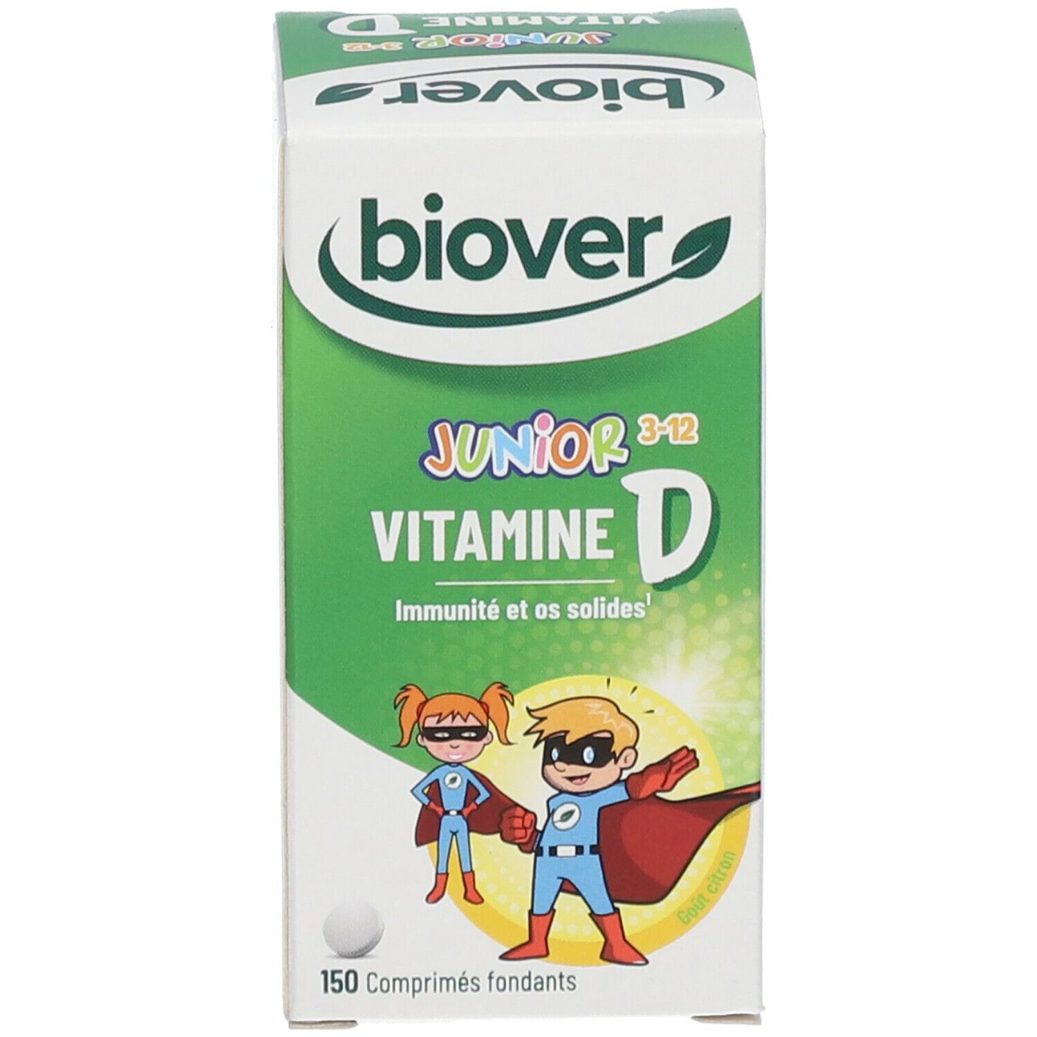 Biover Junior Vitamine D Citroen