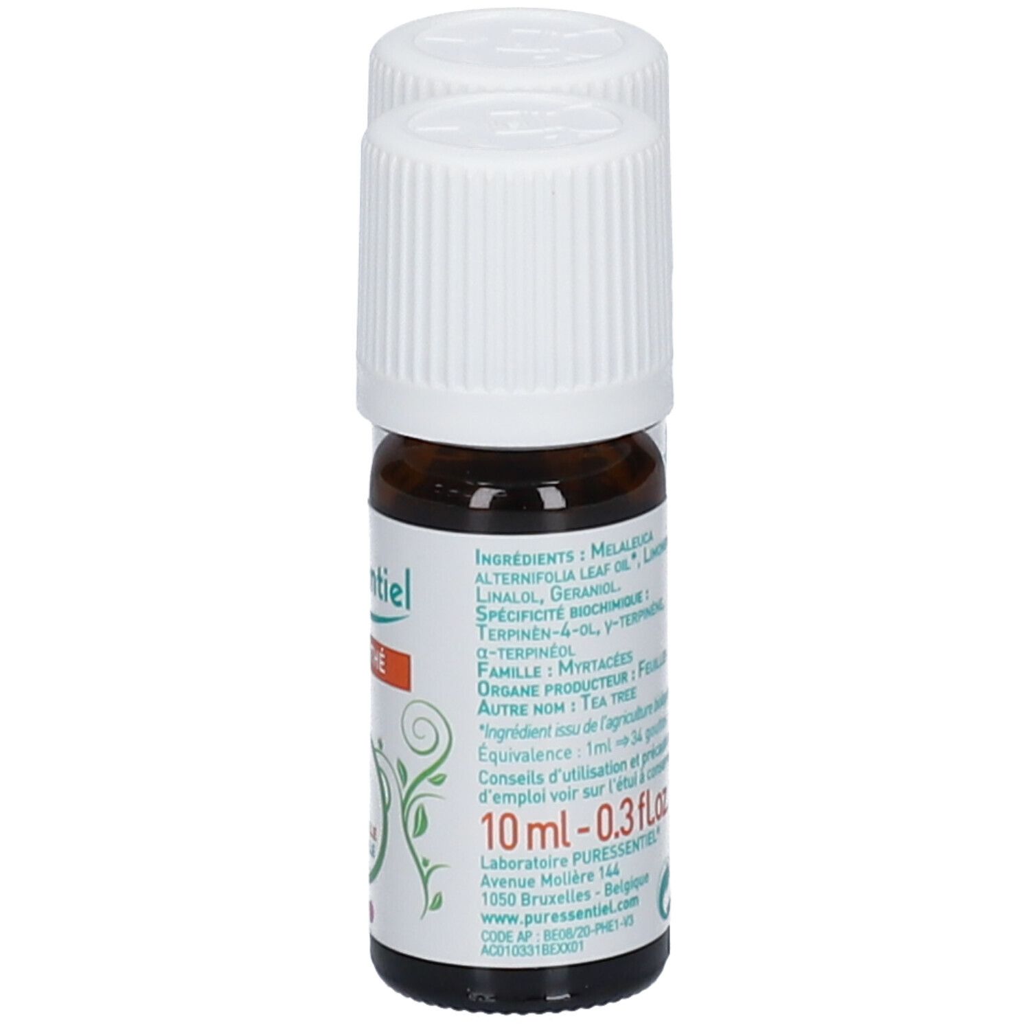 Puressentiel Tea Tree Essentiële Olie Bio DUO PROMO