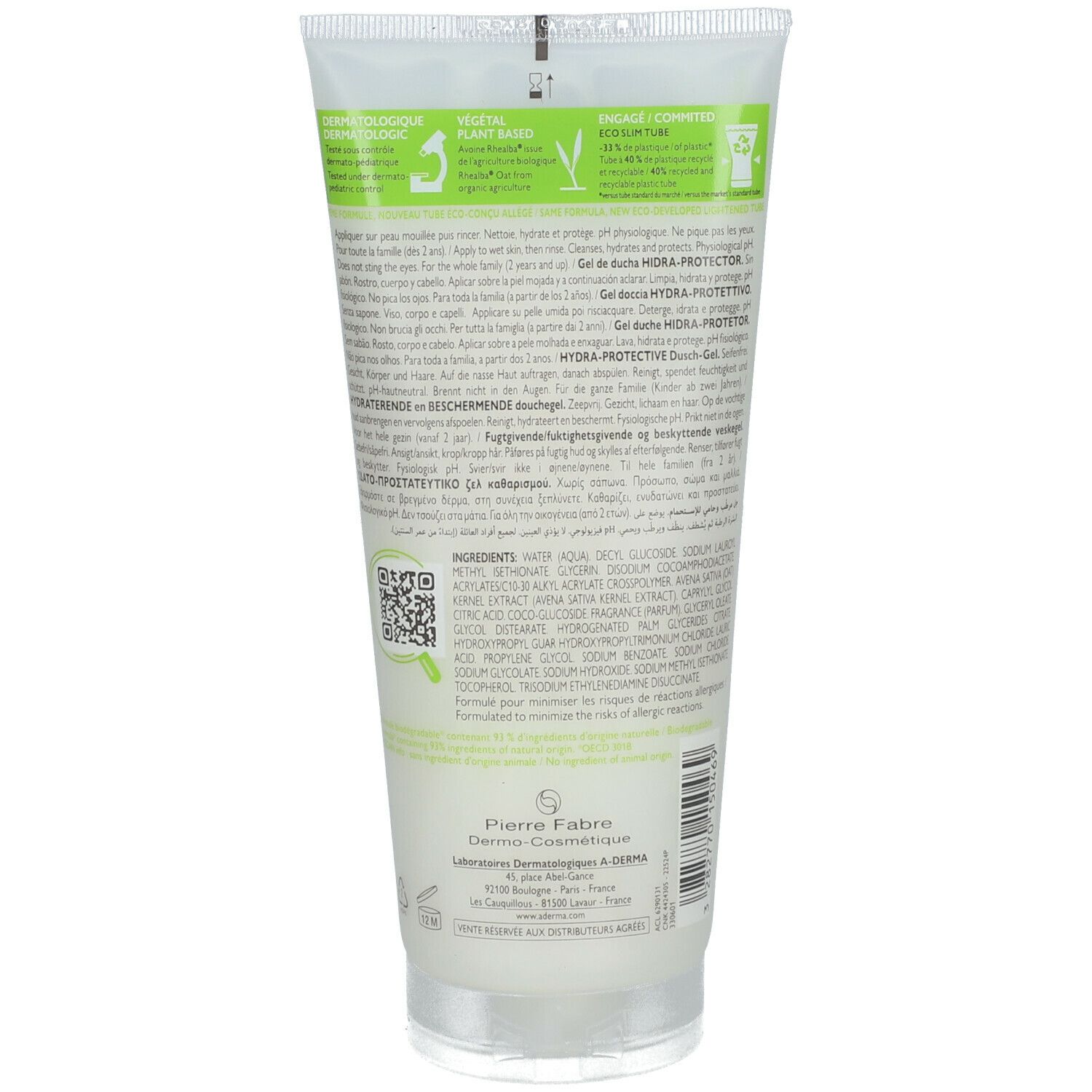 A-Derma Les Indispensables Gel Douche Hydra-Protecteur