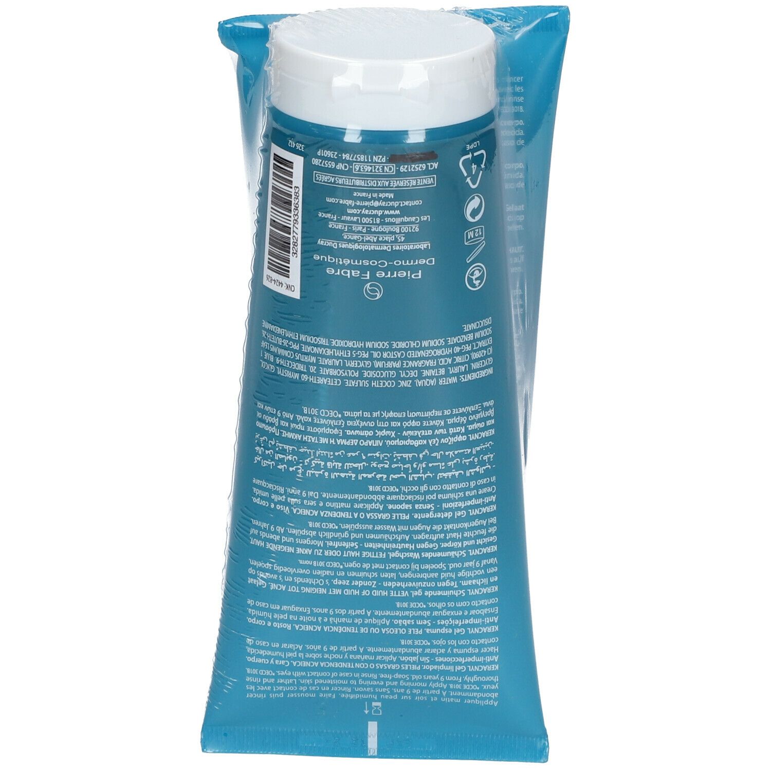 Ducray Keracnyl Gel Moussant 1+1 GRATUIT