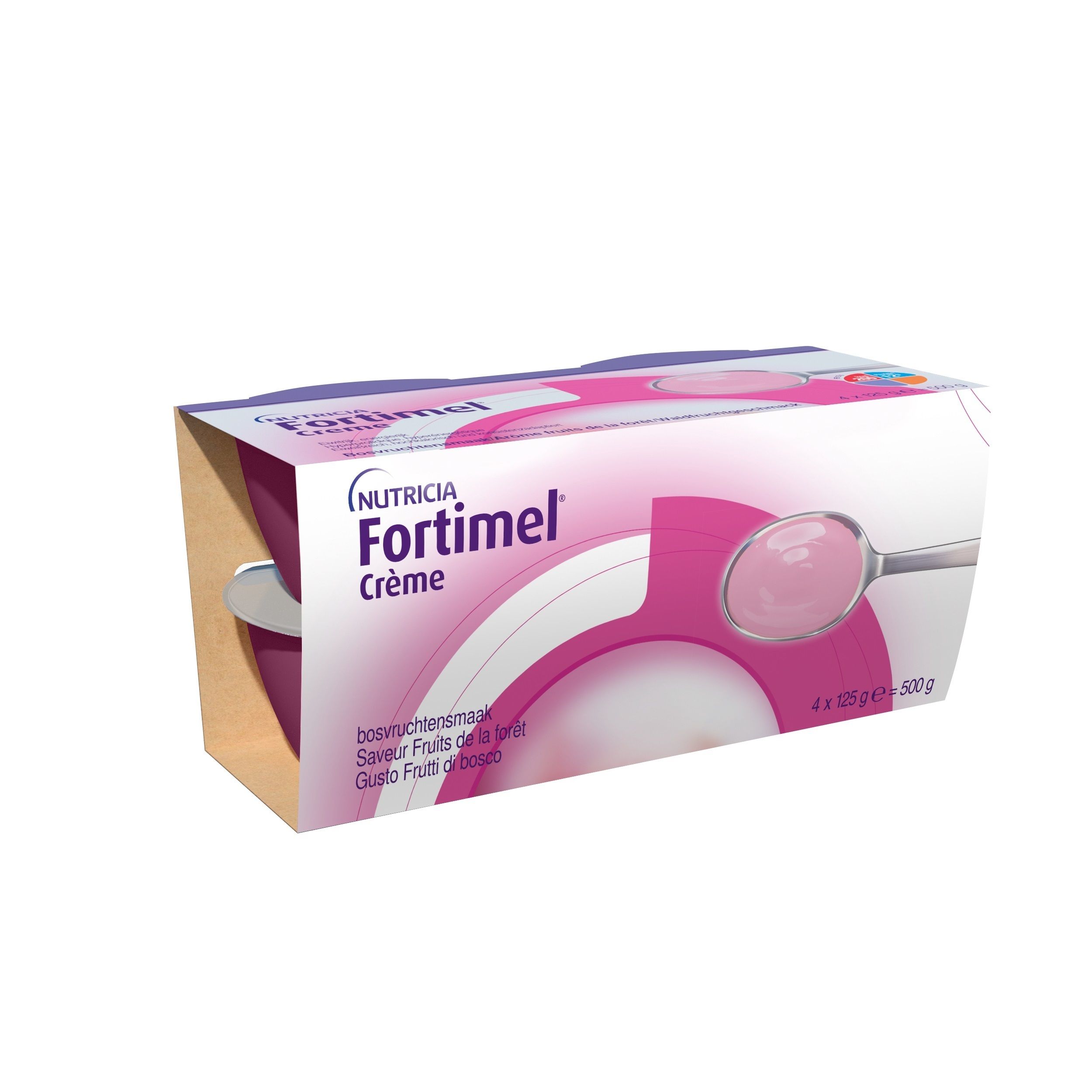 Fortimel Crème Saveur Fruits de la Forêt | Complément Nutritionnel Dénutrition