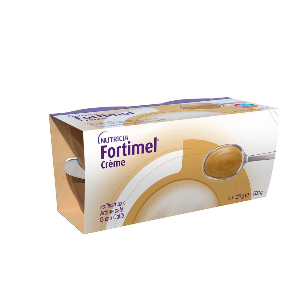 Fortimel Crème Saveur Café | Complément Nutritionnel Dénutrition