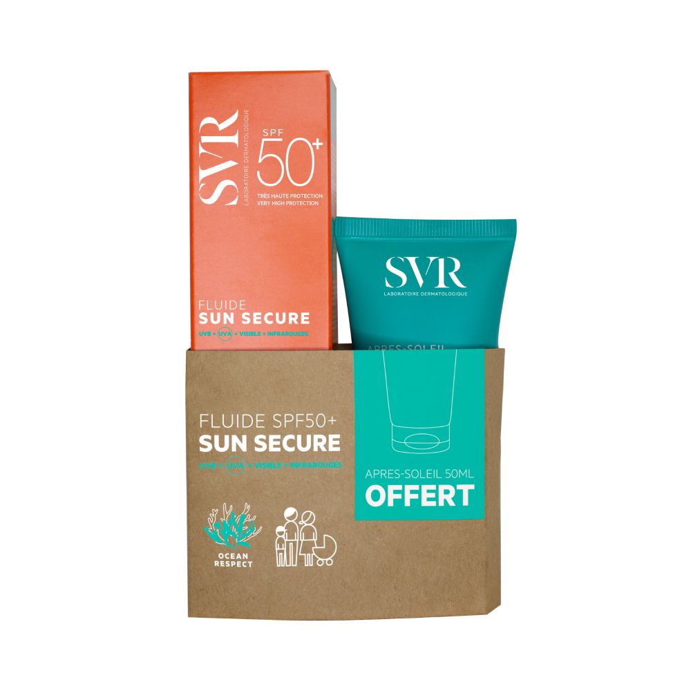 SVR Sun Secure Fluide SPF50+ Aftersun GRATUIT
