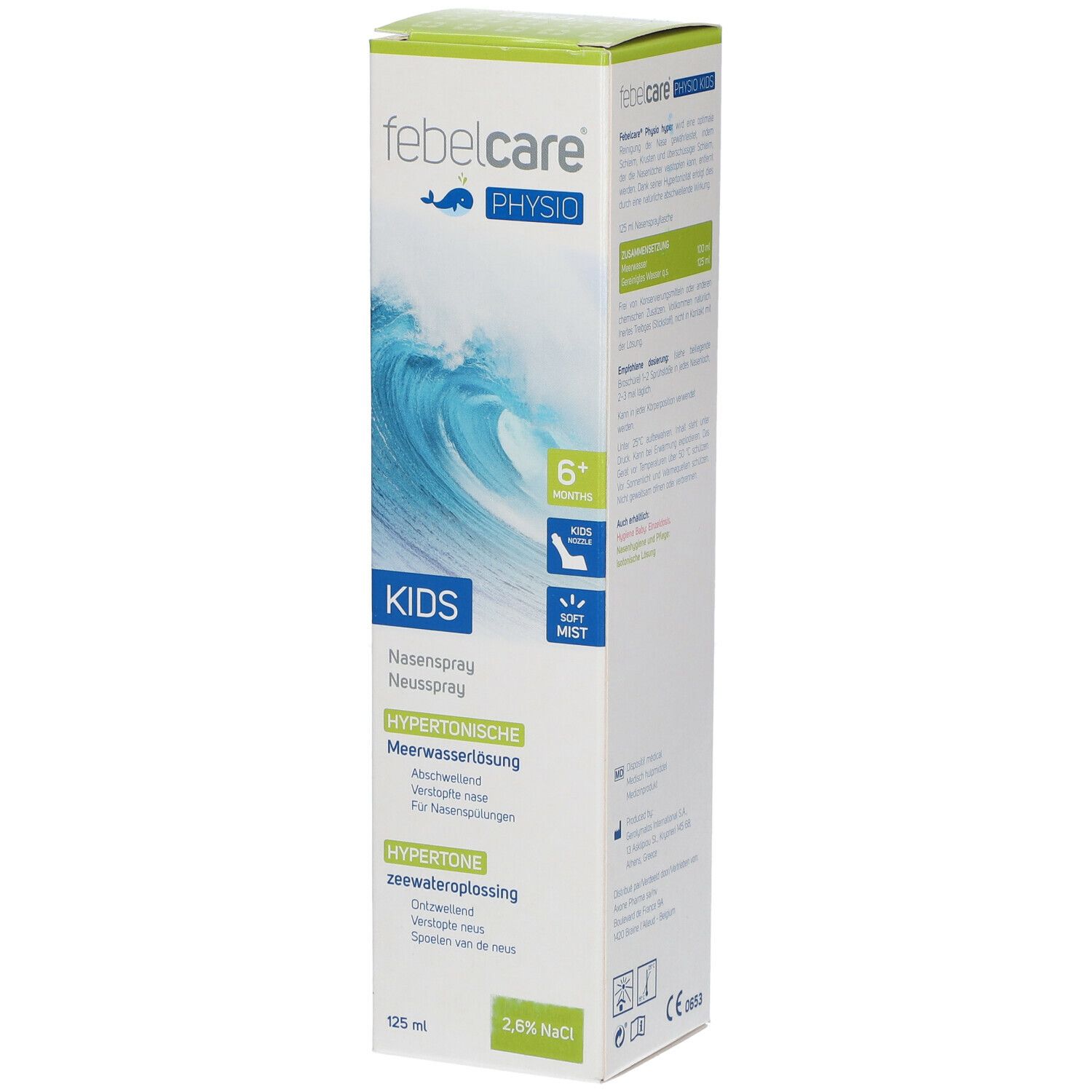 Febelcare Physio Kids Hyper Neusspray Verlaagde Prijs PROMO