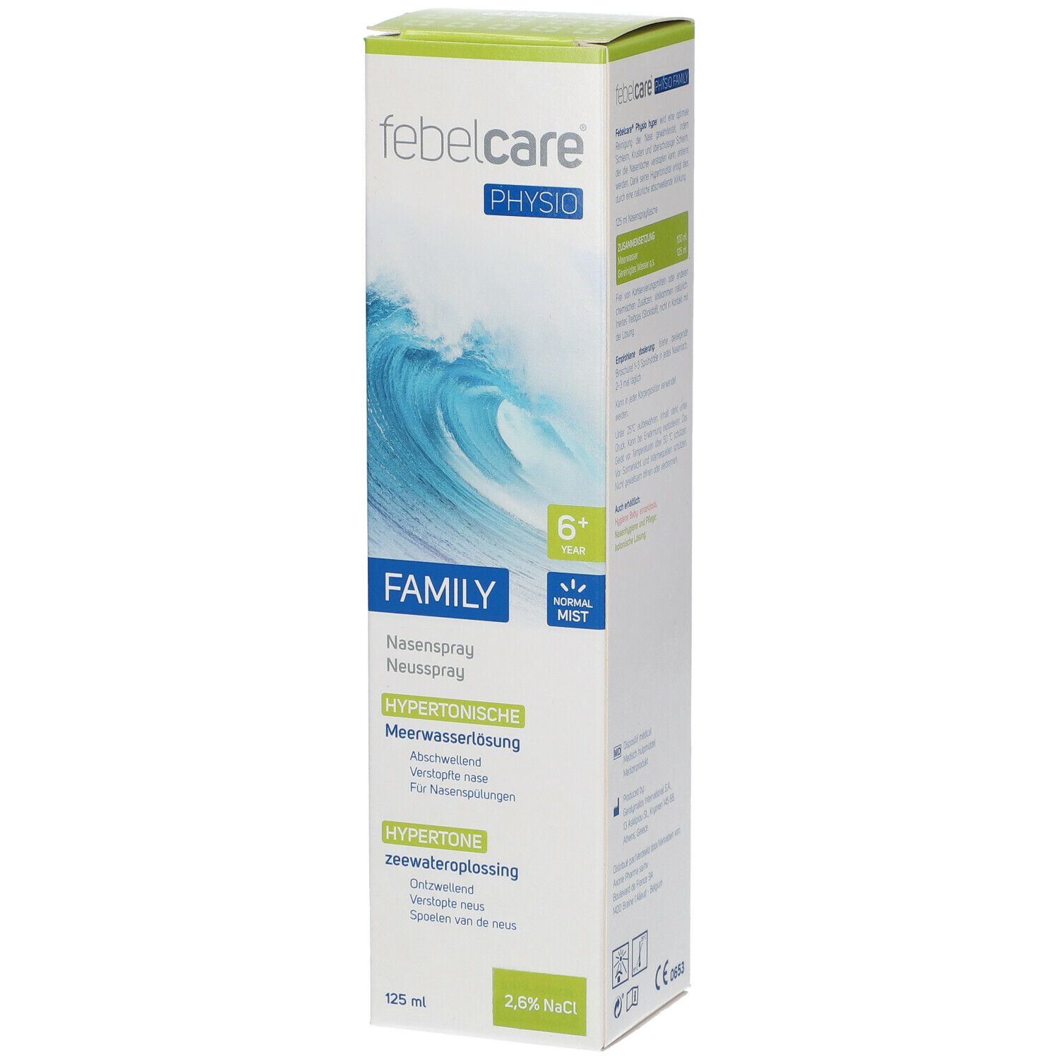 Febelcare Physio Family Hyper Neusspray Verlaagde Prijs PROMO