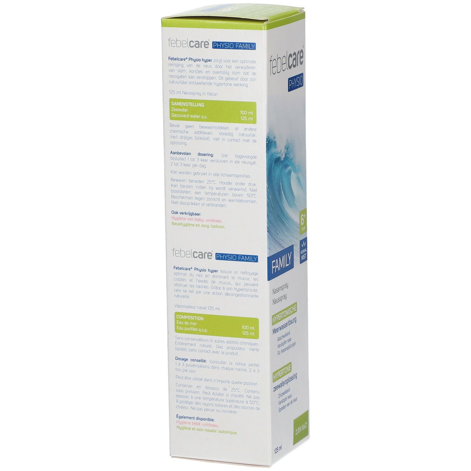 Febelcare Physio Family Hyper Neusspray Verlaagde Prijs PROMO