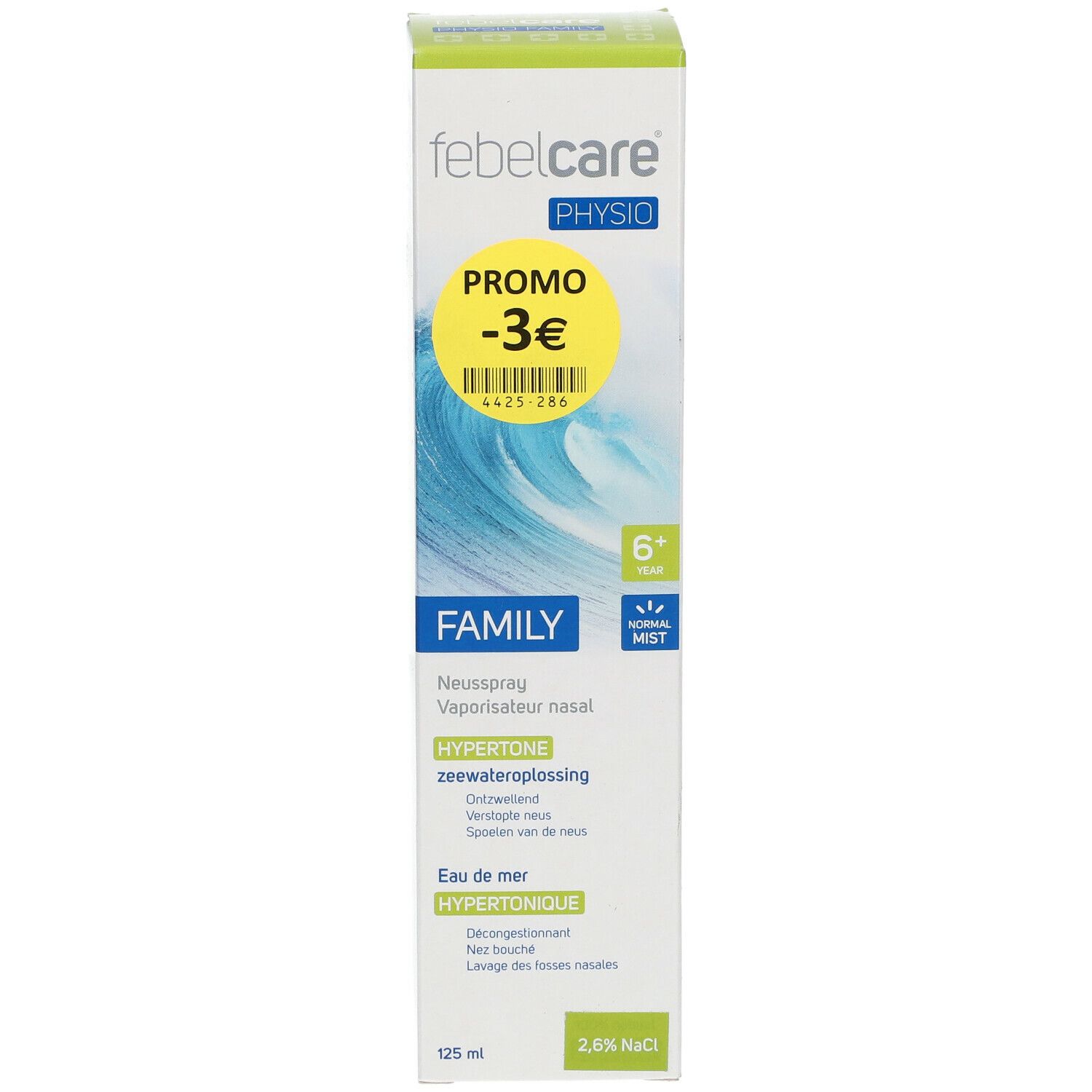 Febelcare Physio Family Hyper Neusspray Verlaagde Prijs PROMO