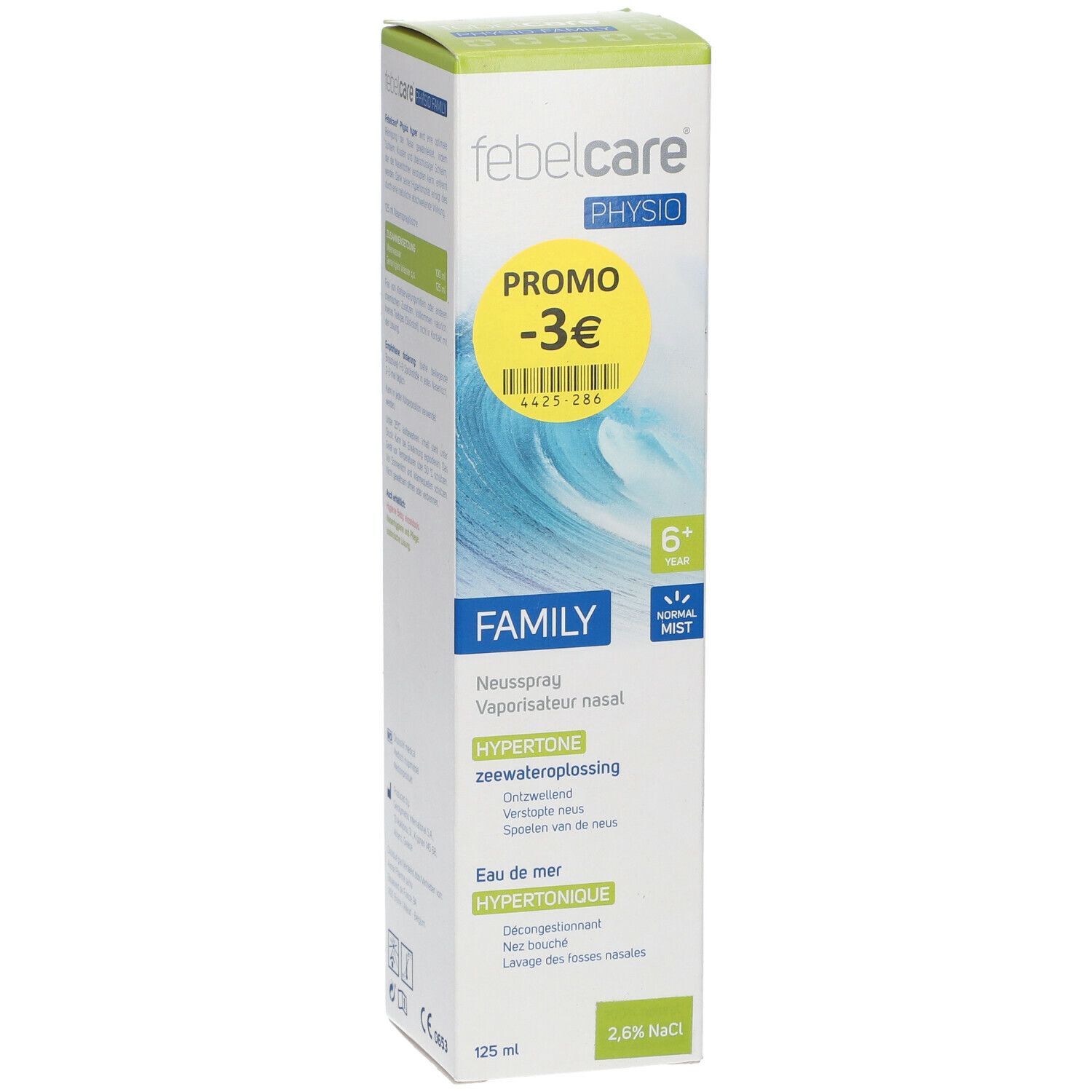 Febelcare Physio Family Hyper Neusspray Verlaagde Prijs PROMO