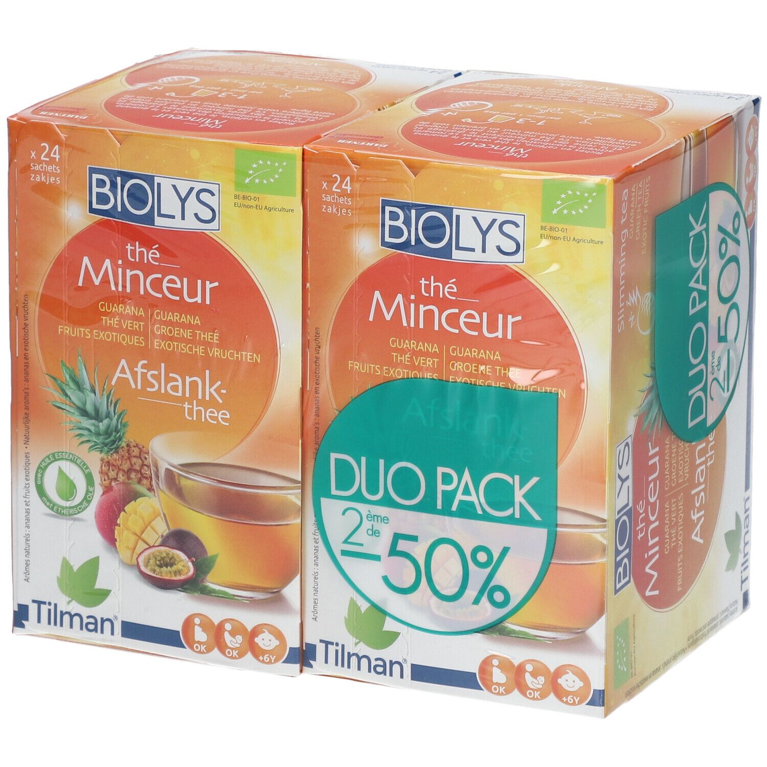 Biolys Thé Minceur Thé Vert Guarana DUO PROMO