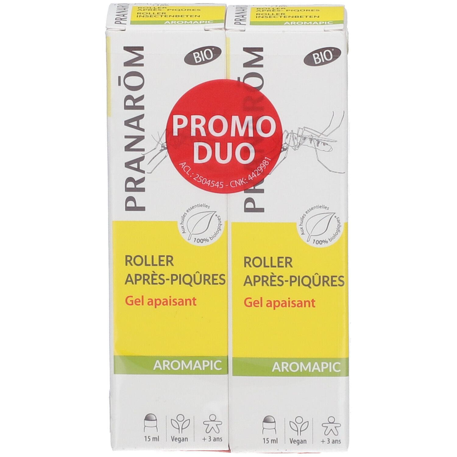 Pranarom Aromapic Duo Roller Après-Piqûres