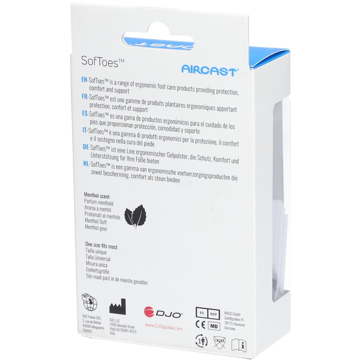 DonJoy Aircast Softoes Little Toe Protector