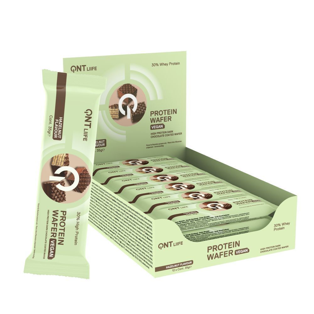 QNT Vegan Protein Wafer Hazelnut