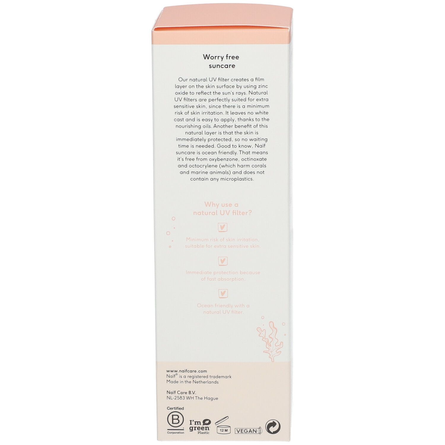 Naïf Baby & Kids Lotion Solaire SPF50 0 % Parfum