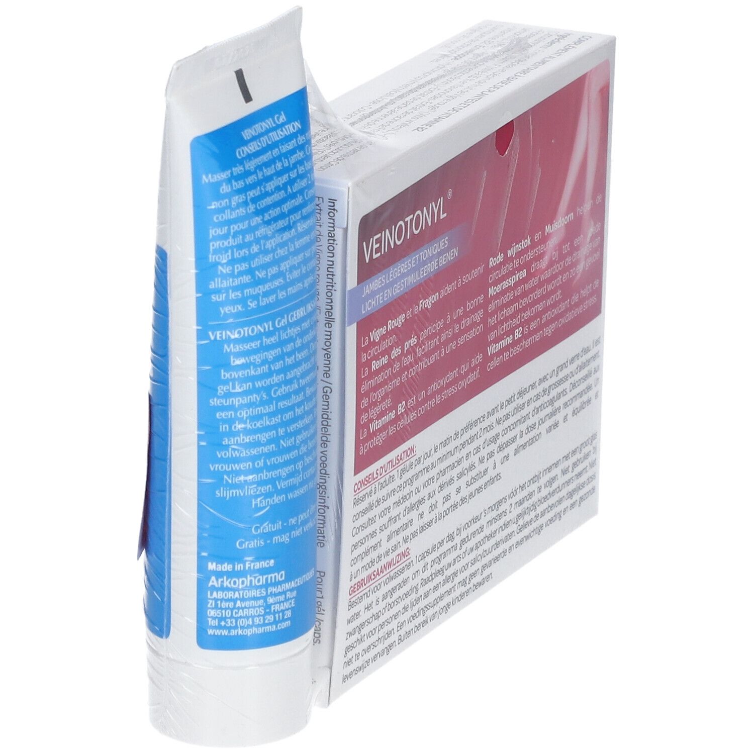 Veinotonyl® + Veinotonyl® Gel GRATIS