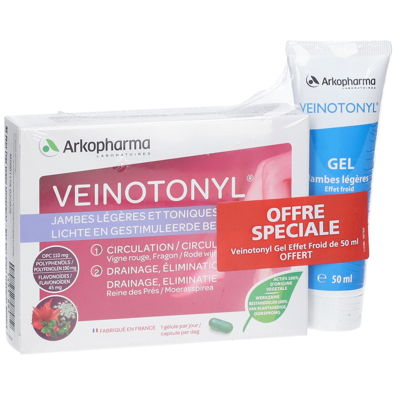 Veinotonyl® + Veinotonyl® Gel GRATIS