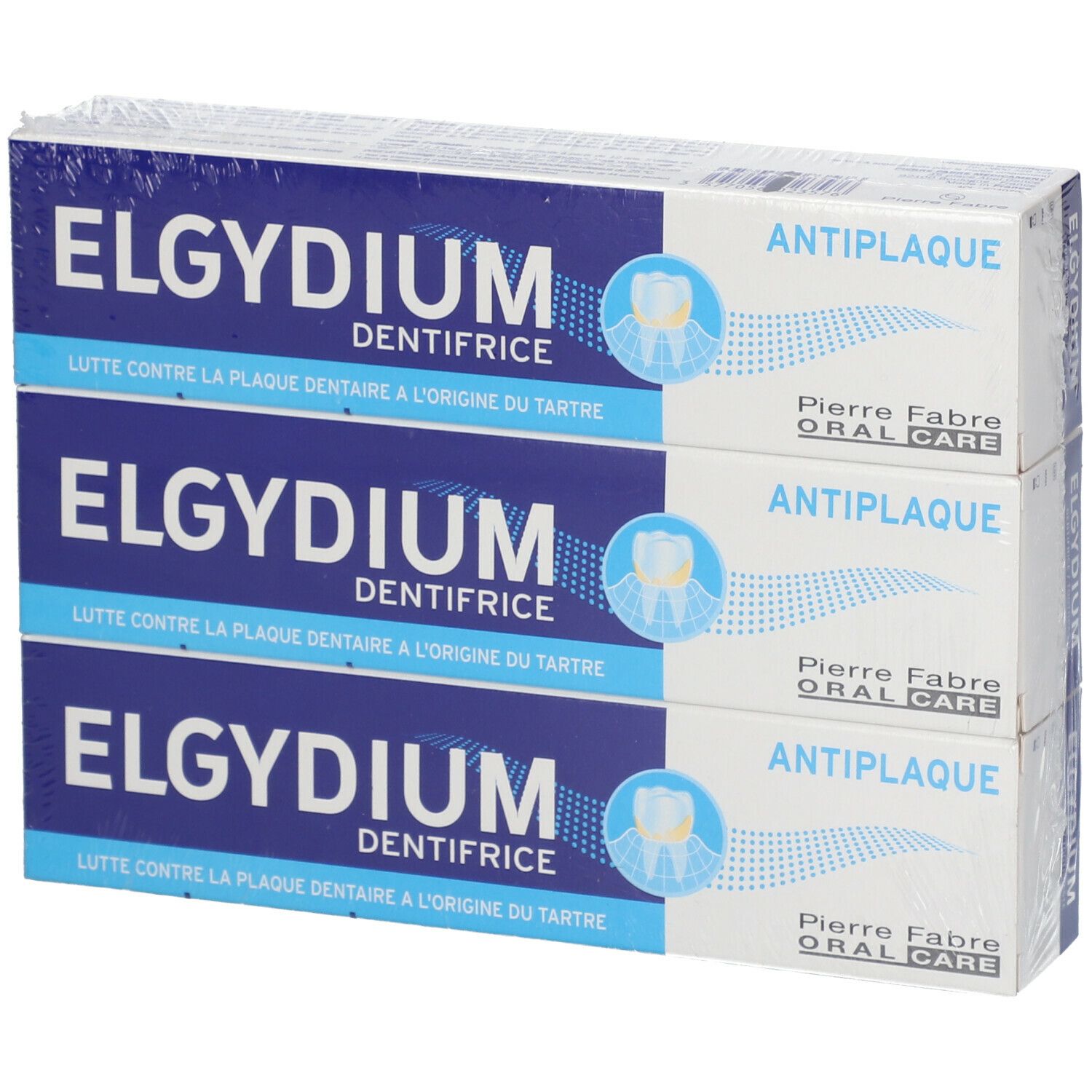 Elgydium Anti-Plak Tandpasta 2+1 GRATIS