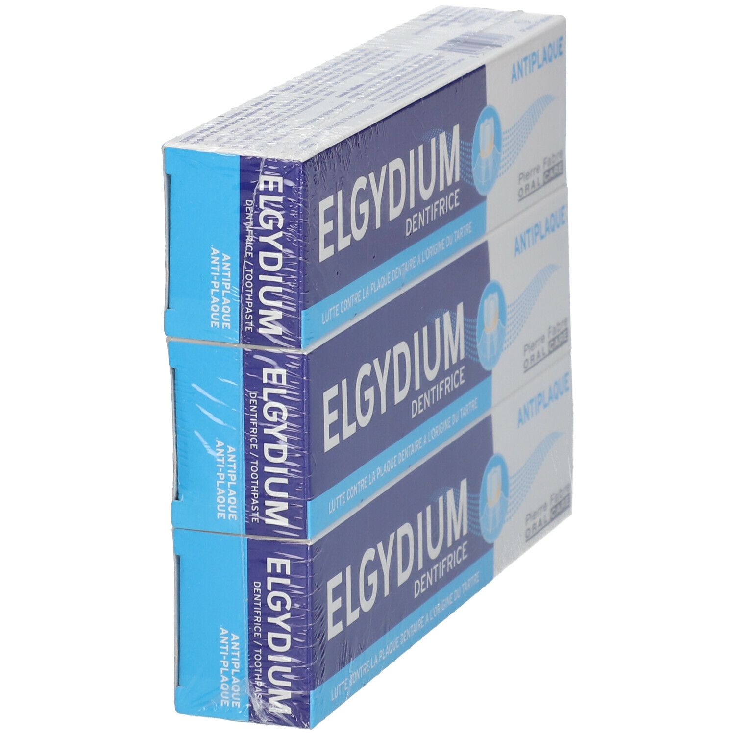 Elgydium Anti-Plak Tandpasta 2+1 GRATIS