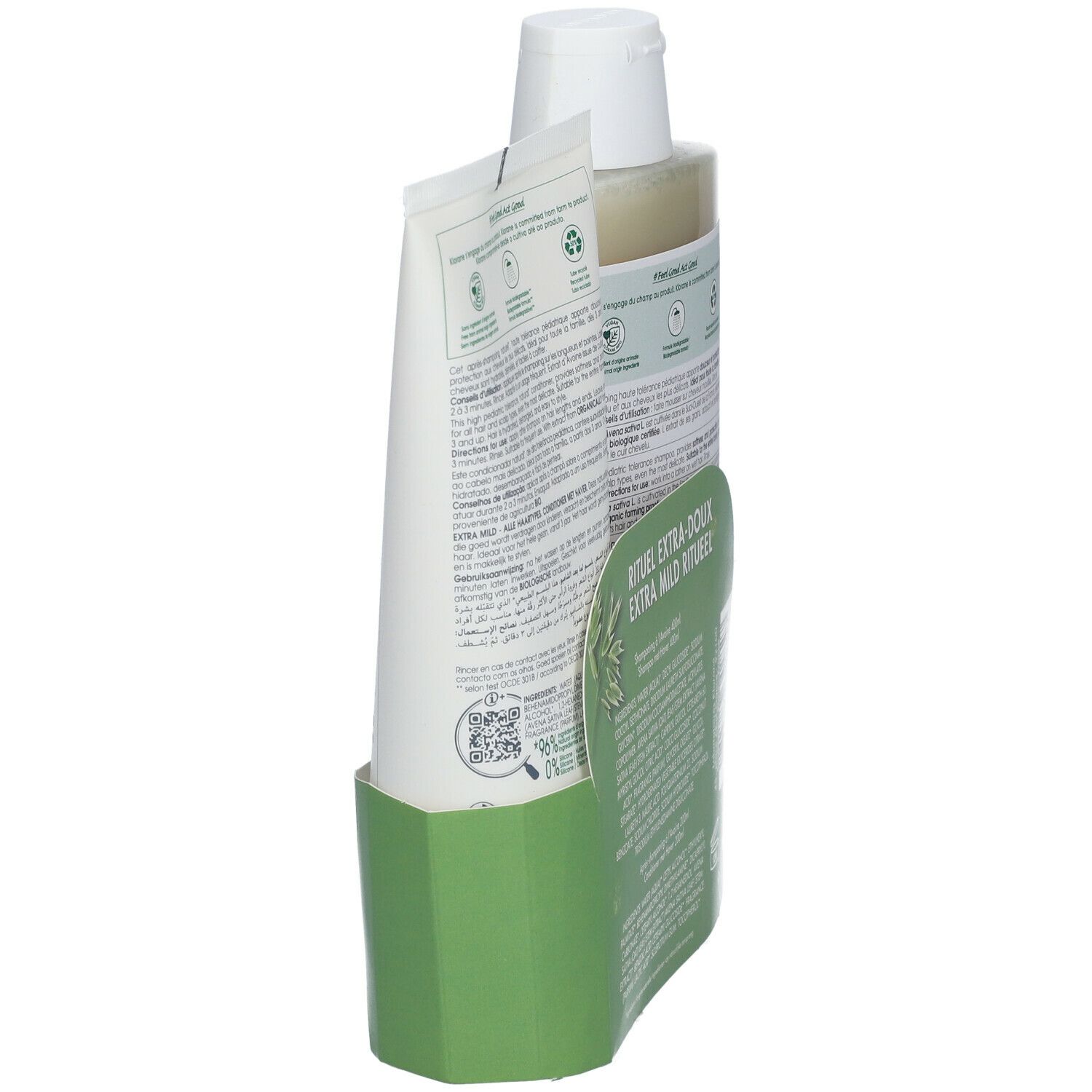 Klorane Extra-Doux Shampooing + Baume Après-Shampooing à l'Avoine