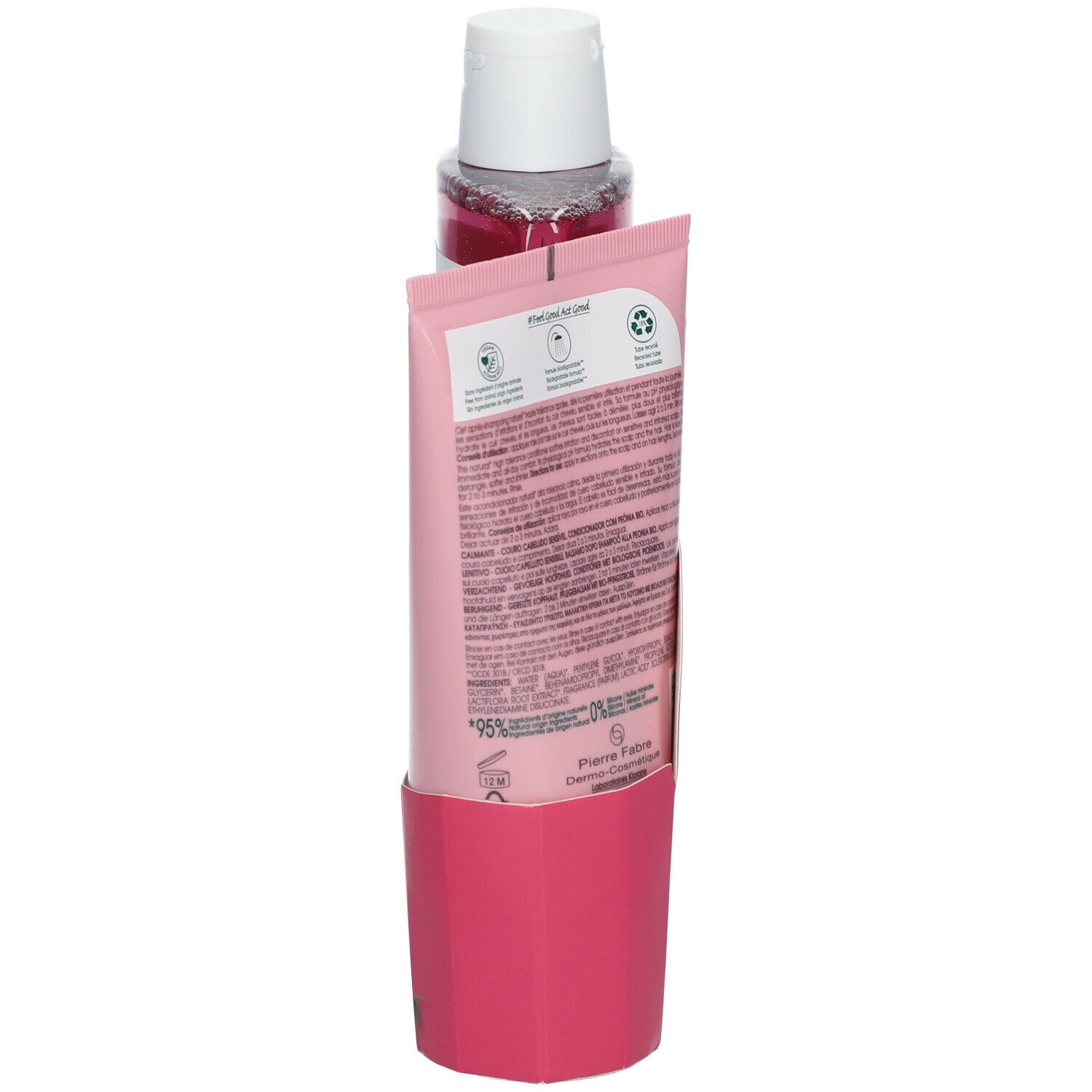 Klorane Shampooing + Après-Shampooing Apaisant à la Pivoine Bio