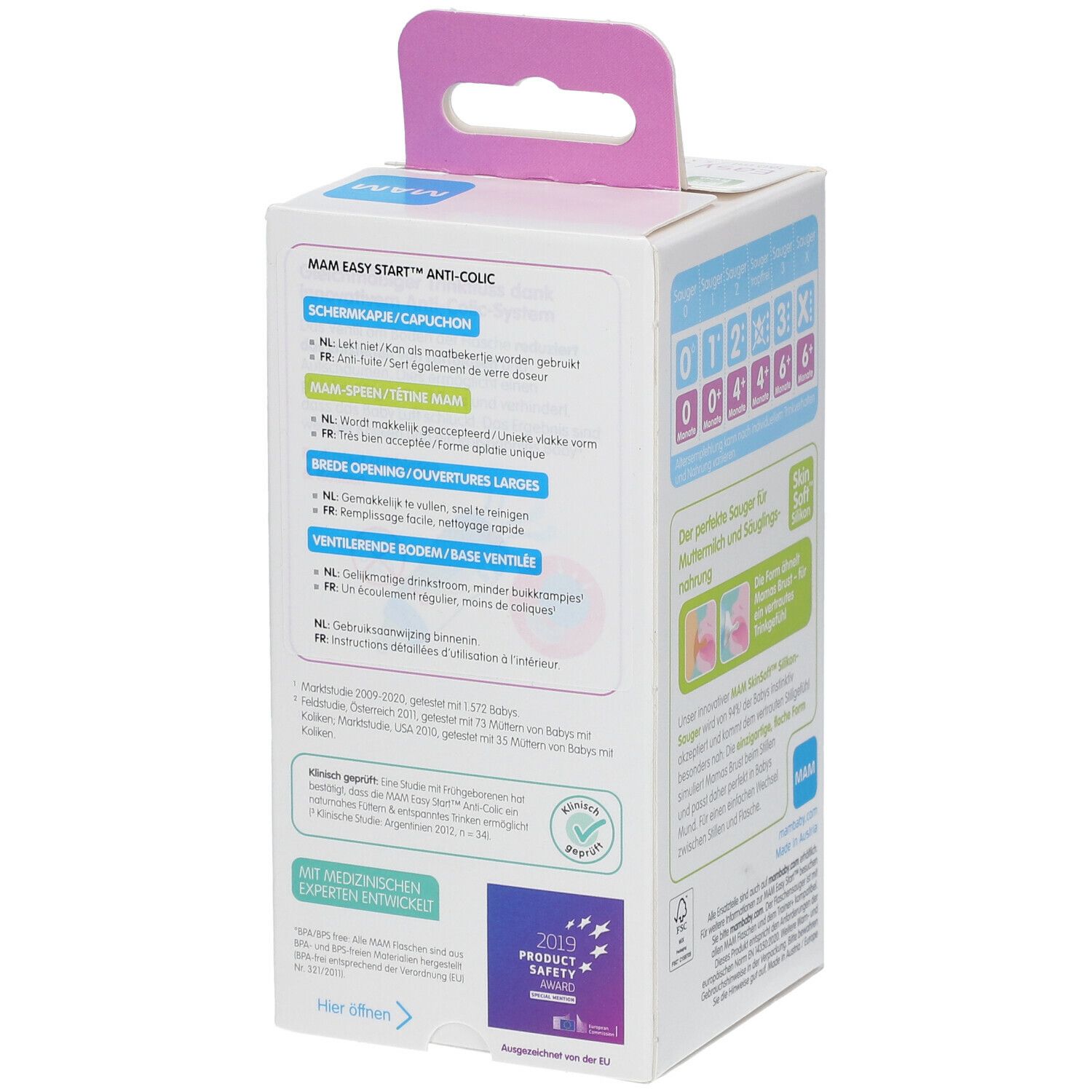 MAM Easy Start™ Anti-Koliek Zuigfles Boy 0 Maanden+