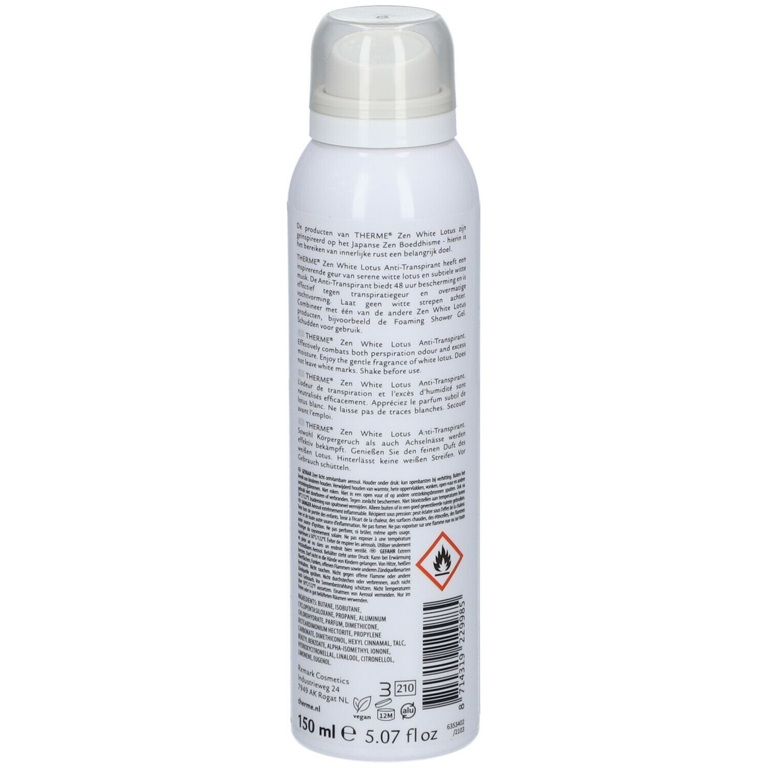 Therme Zen White Lotus Anti-Transpirant 48h